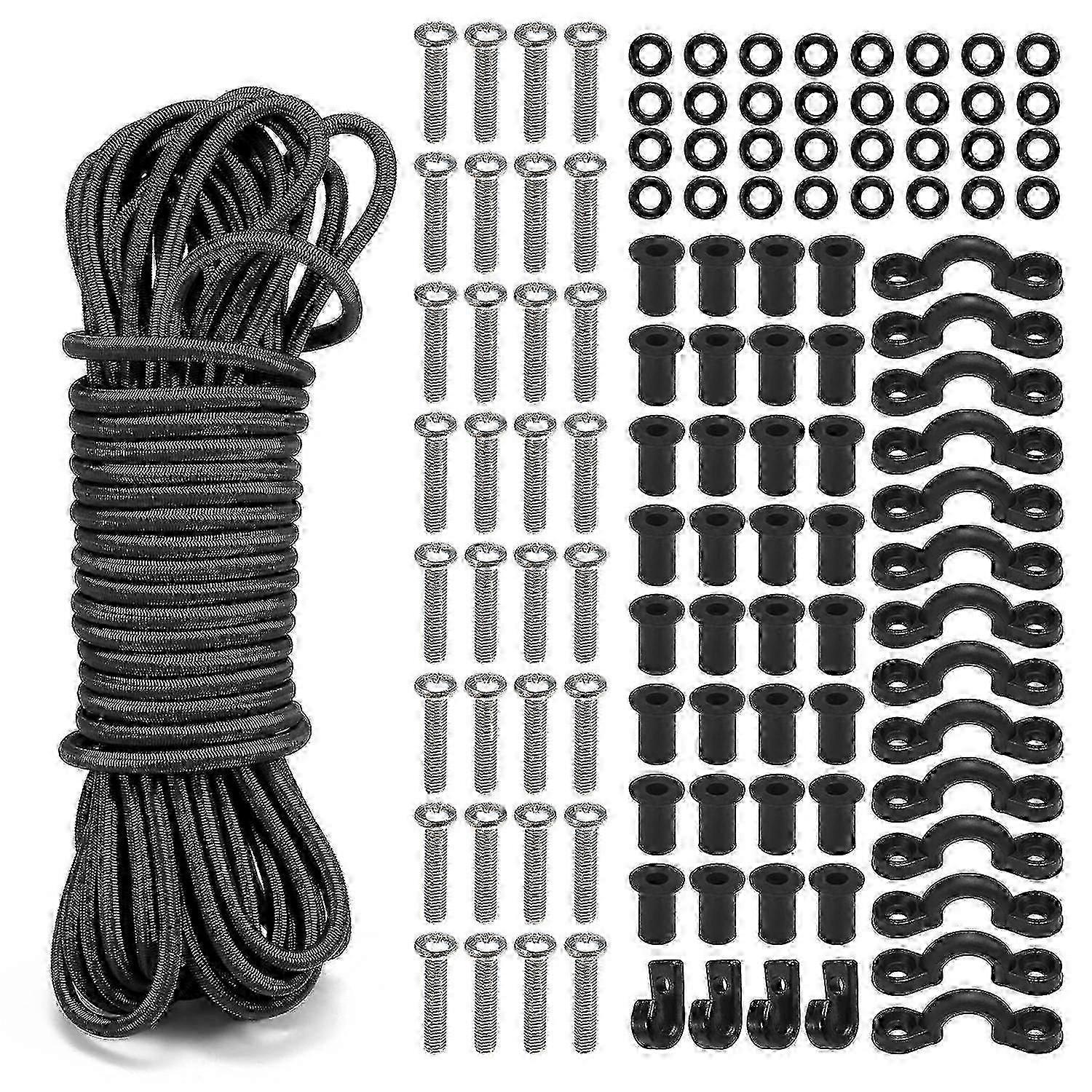 115 PCS Deck Rigging Kit Accessory for Kayaks Canoes SZRH