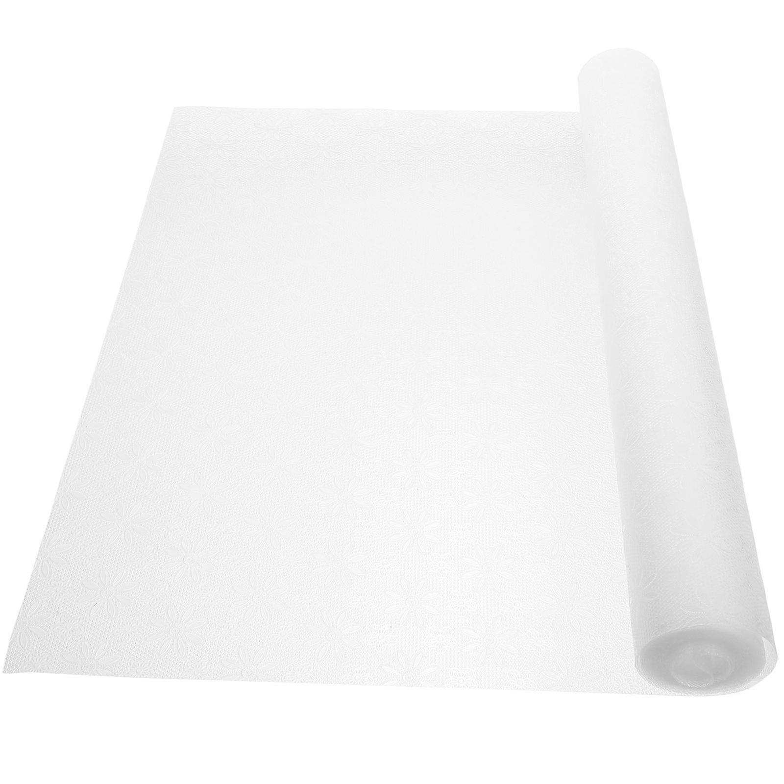 Kitchen Drawer Liner Thickened Nonslip Transparent Oil-Proof Countertop Protector 300x45x0.15cm 1 Roll