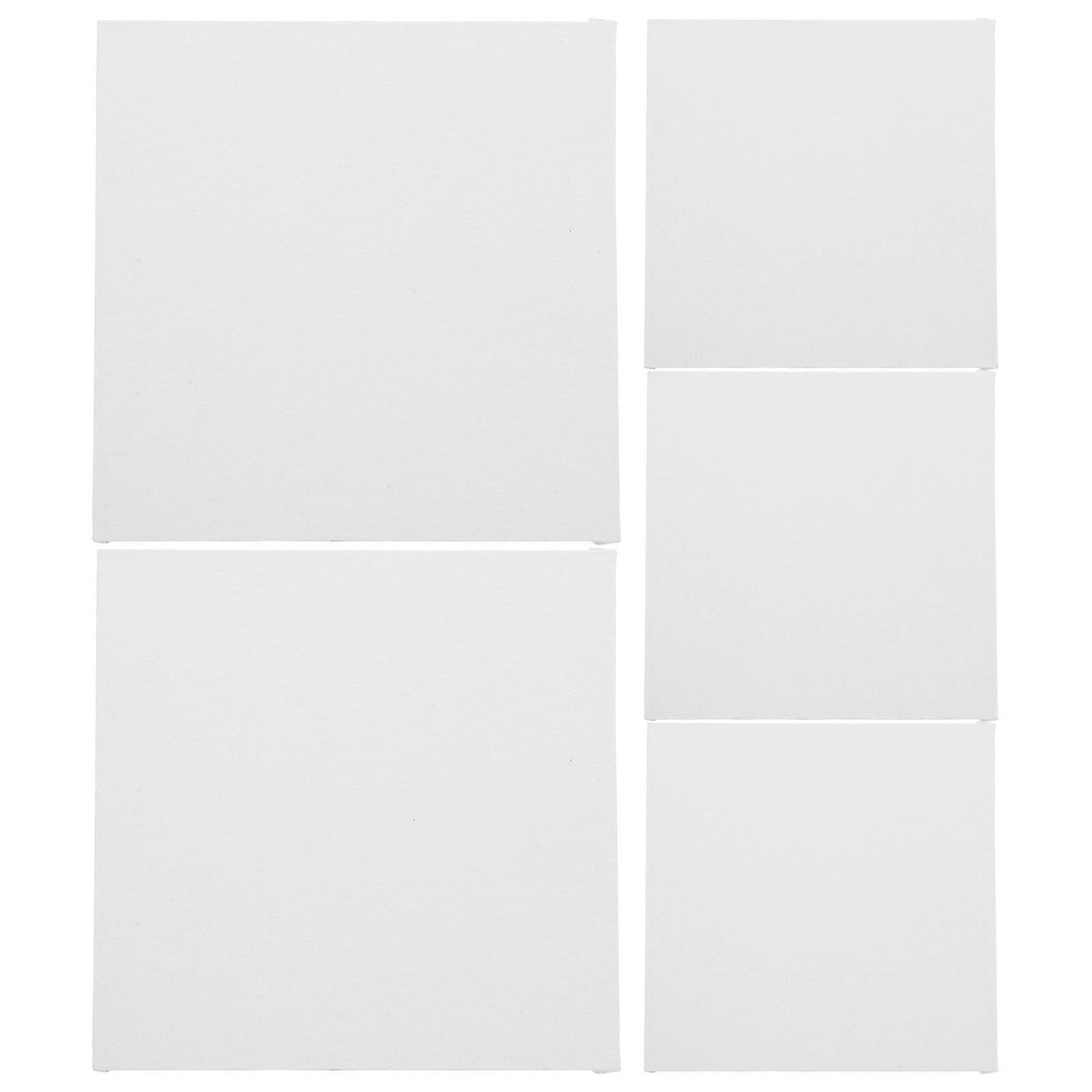 Mini Canvas Boards Art Supplies For Oil Painting Ready To Paint Canvases 5Pcs