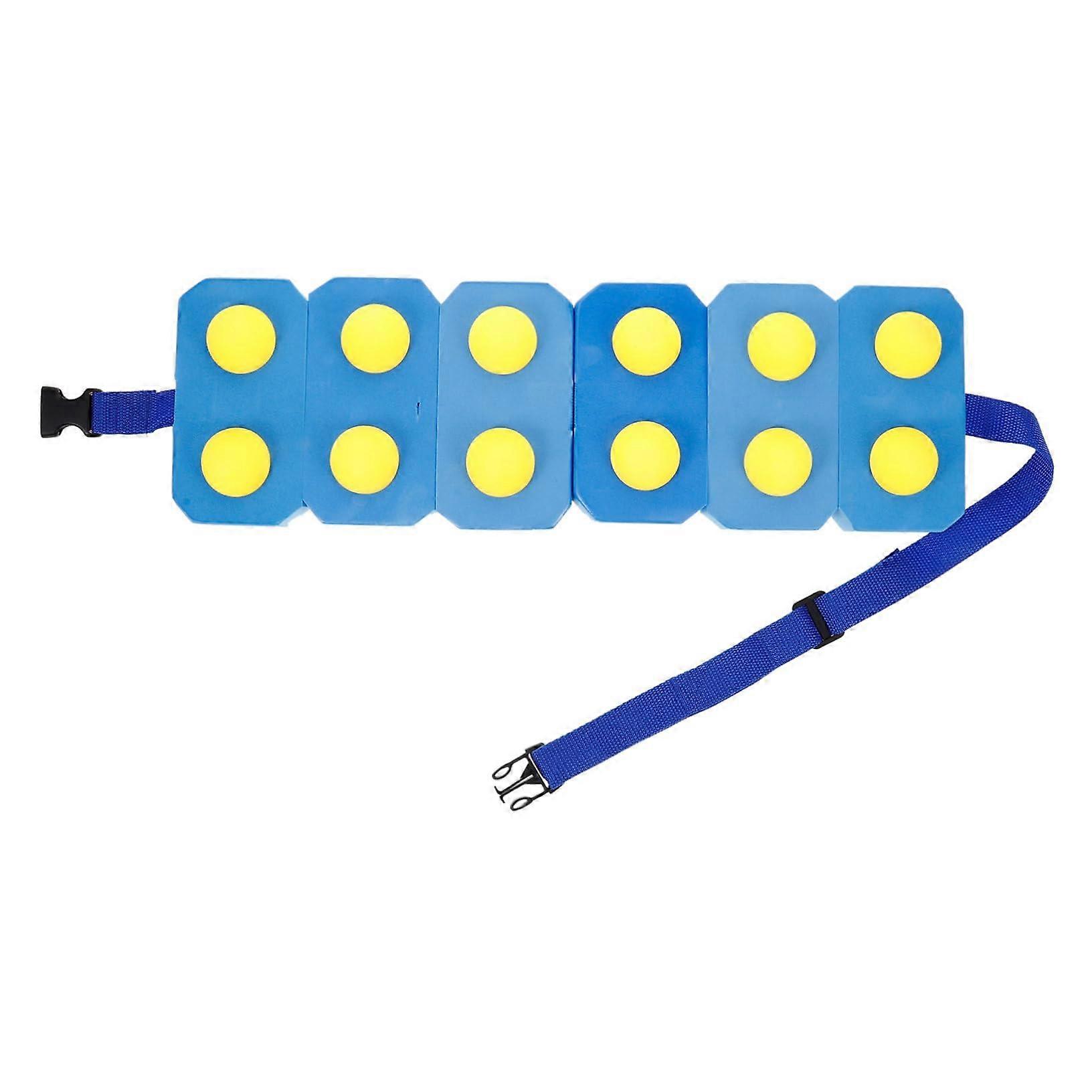 Swimming Board for Toddlers - EVA Floating Buoy Back Float Swimming Belt for Pool Use with Adjustable Safety Strap