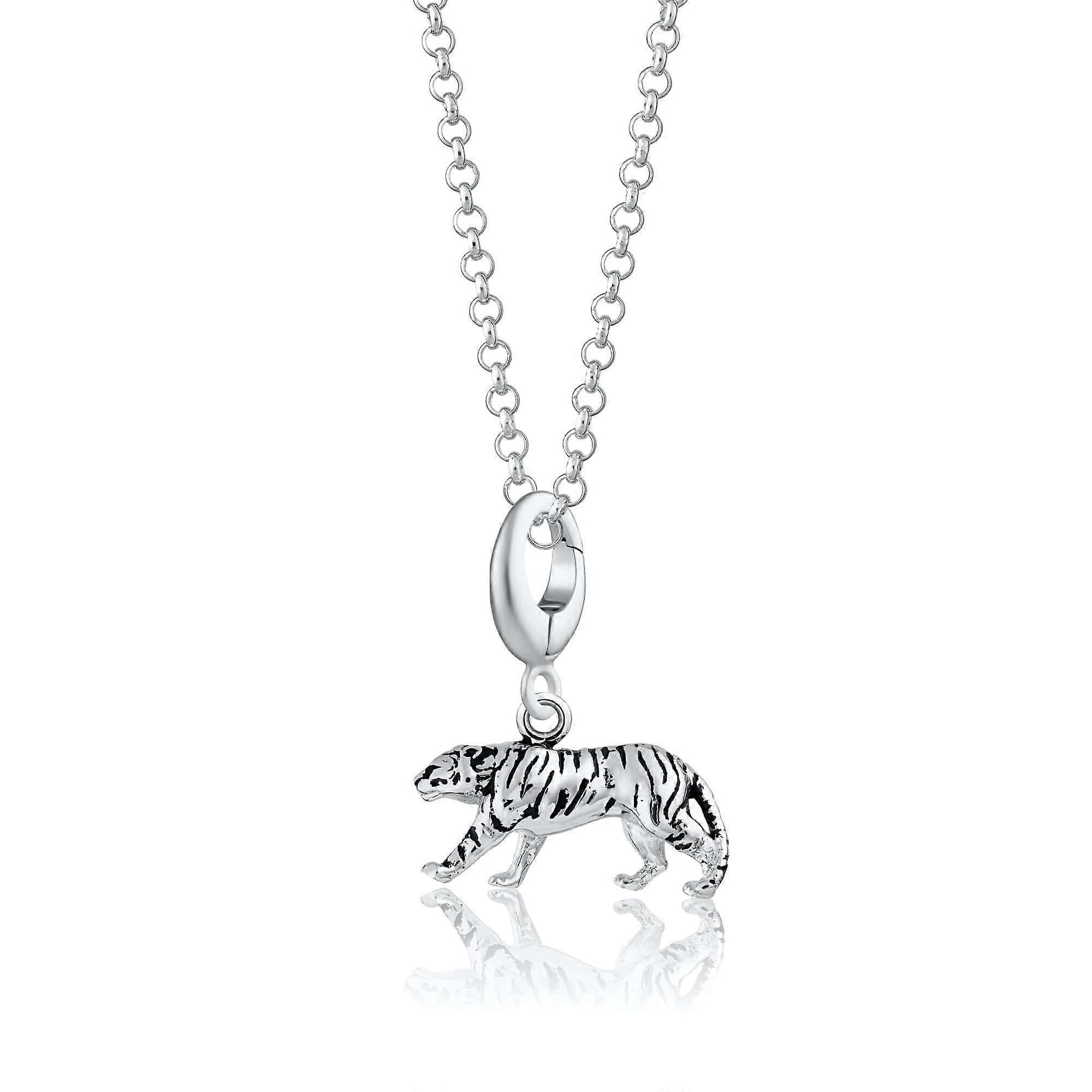 Silver Tiger Necklace CNSTI-1