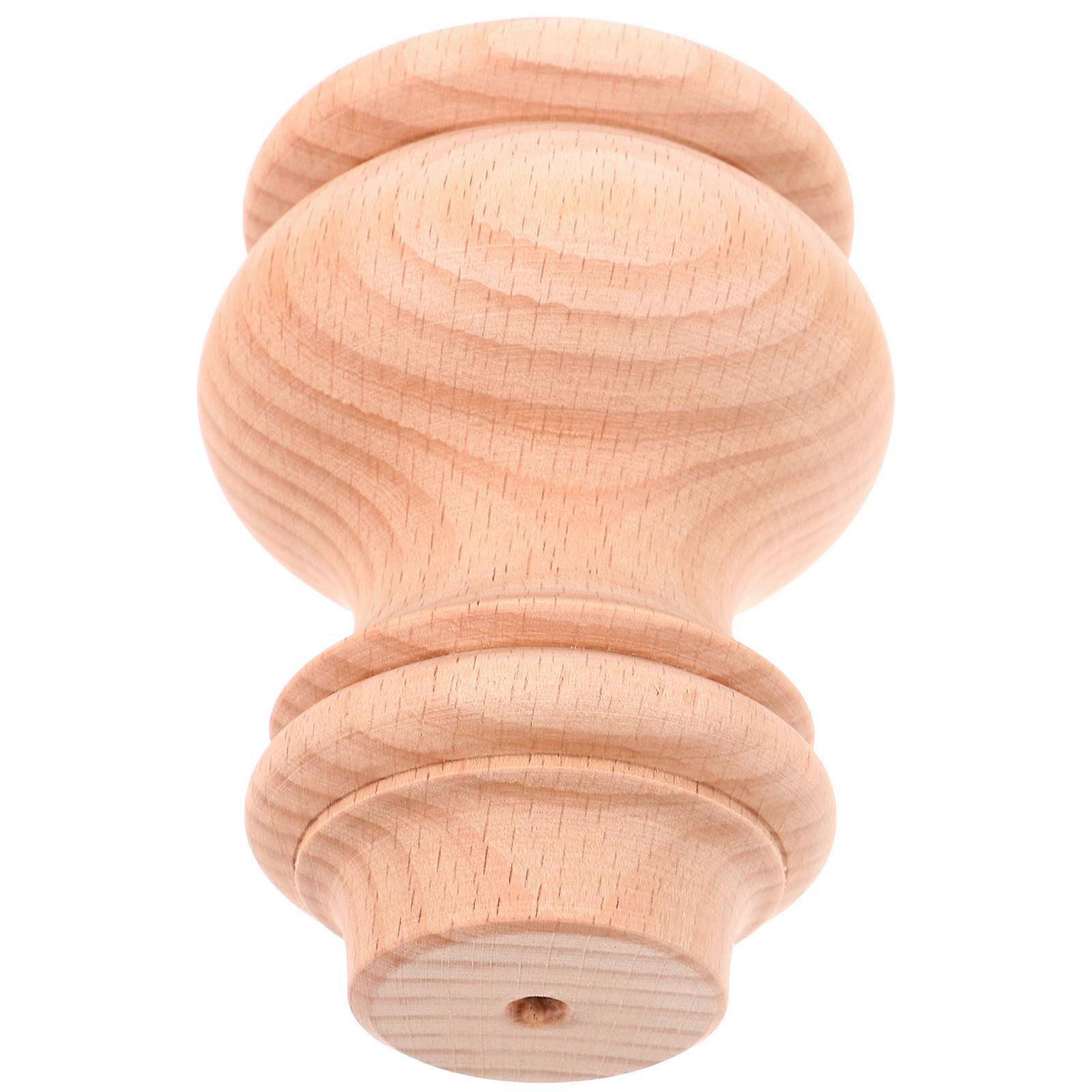 Wooden Furniture Feet Extender Simple Design Table Leg 3.81X2.75X2.75In 1Pcs