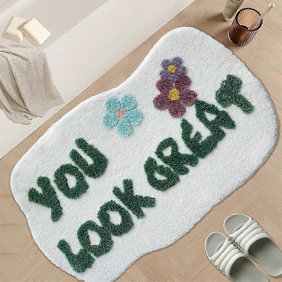 Cute Bathroom Mats Measuring 31.49 x 19.68 Inches, Perfect for Your Home D��cor and Comfort