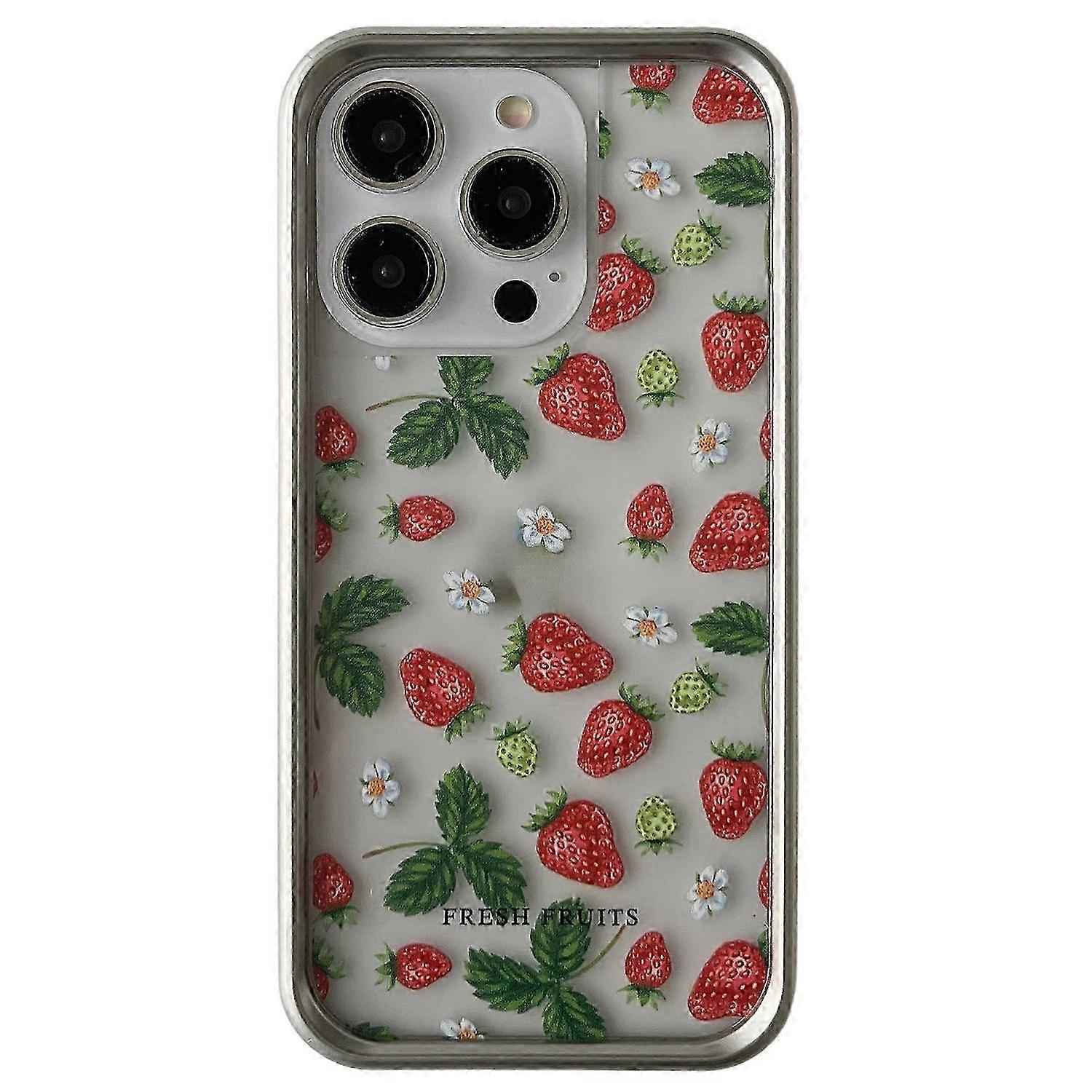 TPU Protective Cover with Fruit Pattern Design for Certain Brand's Phone
