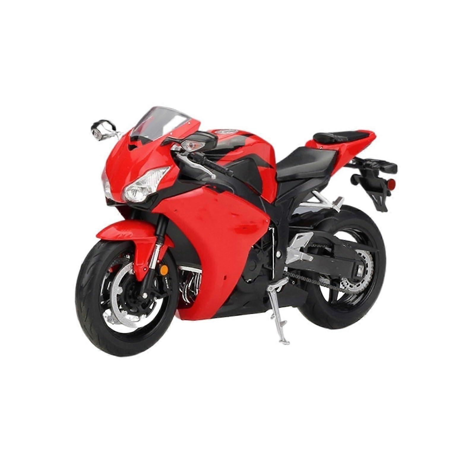 Alloy Metal Motorcycle Model Scale 1:10 for CBR1000RR Collection Display 1:10 Black