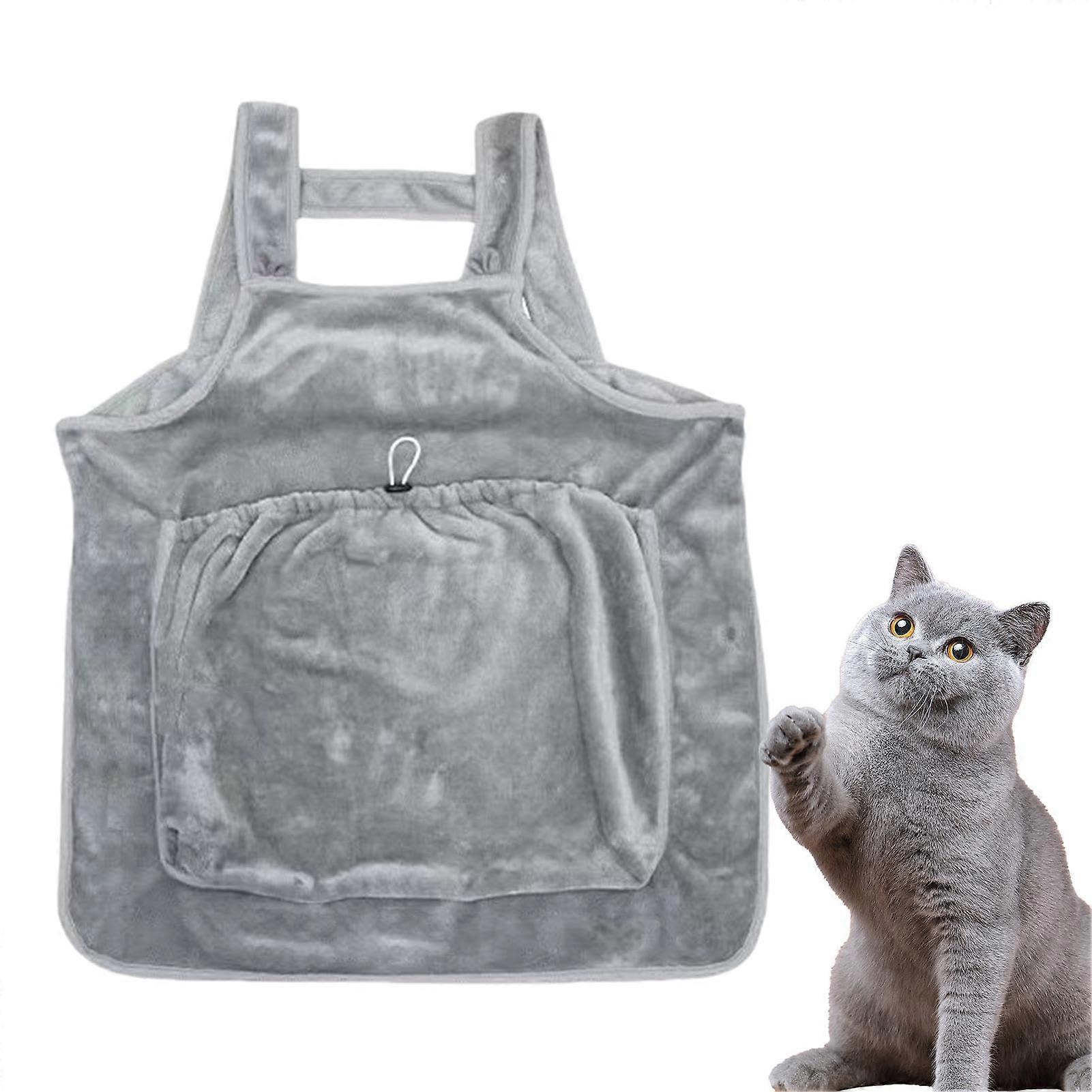 Cat Apron Carrier Bag - Adjustable Washable Pet Carrier Sleeping Bag for Small Cats and Dogs, Comfortable and Durable Design