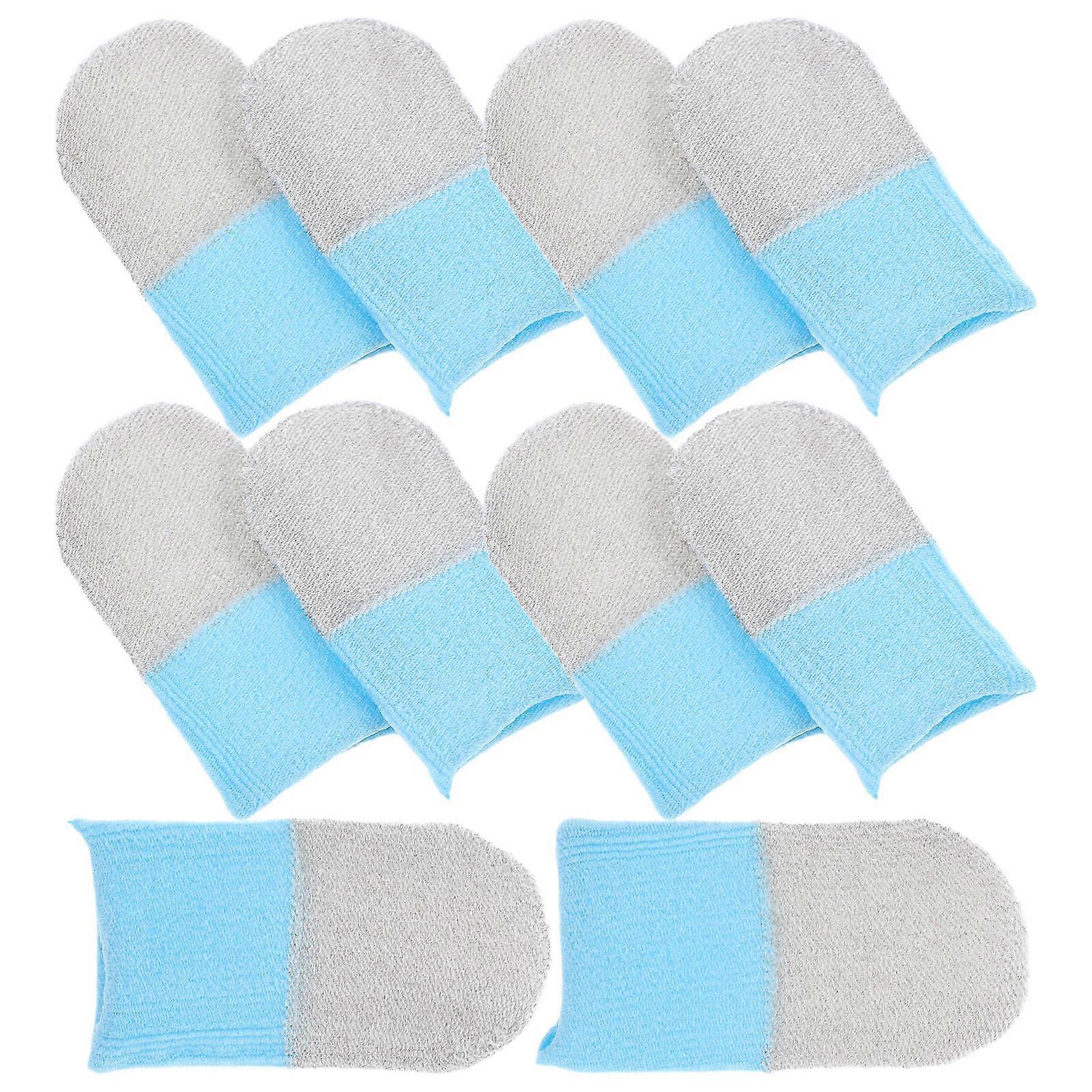 Gaming Thumb Sleeve Smooth Operation For Touchscreen Devices Dual-Color Silver Fiber 20Set