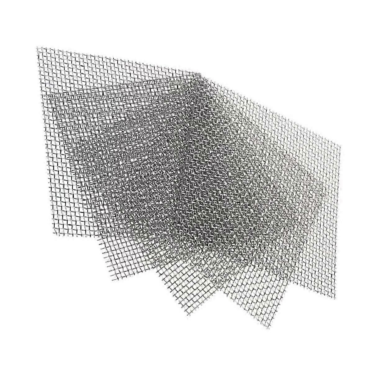 25 Pcs Fish Tank Accessories Moss Carpet Metal Net Durable Moss Net Mesh Pad for Aquatic Plants