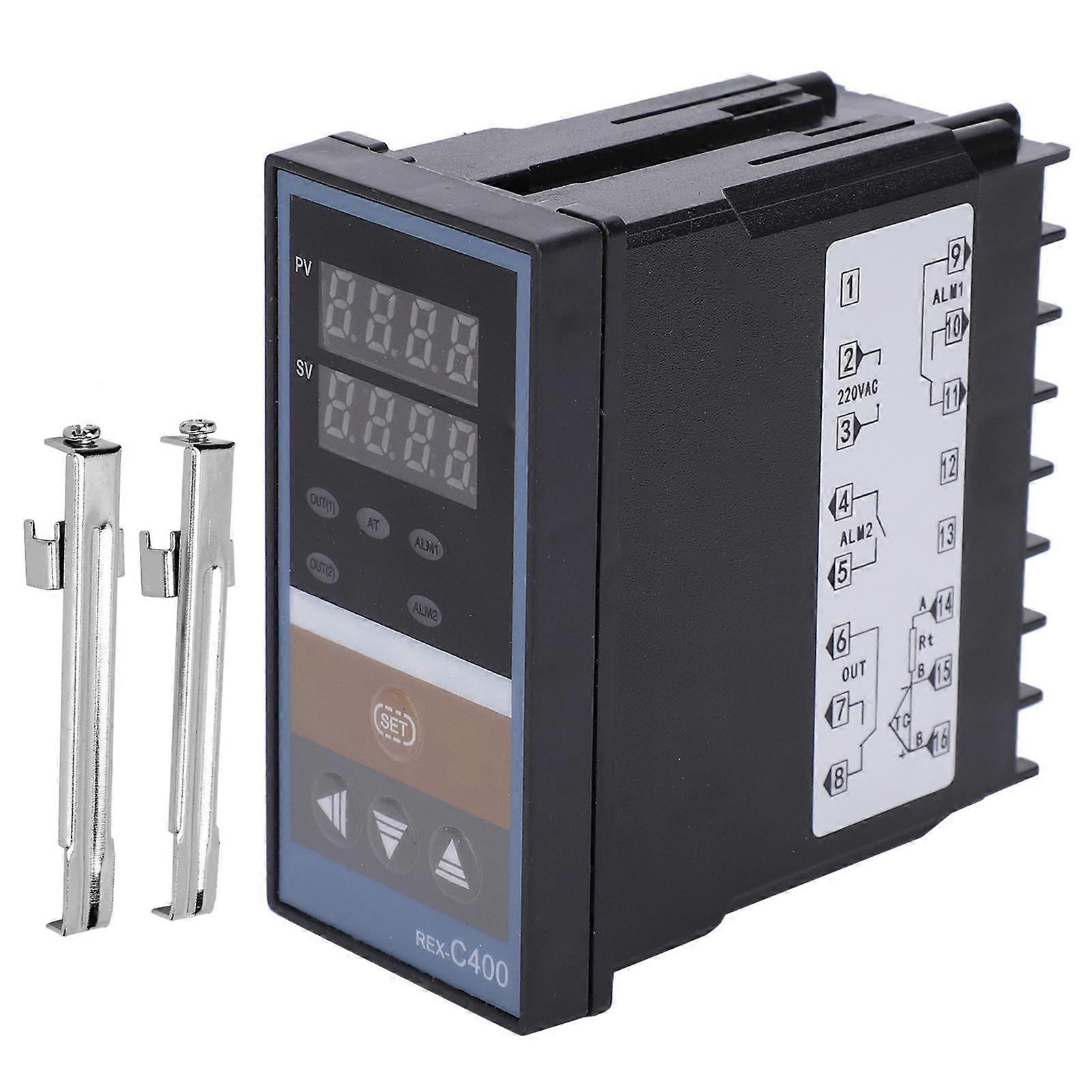 BERM Temperature Controller Smart Adjustable Regulator Thermostat Switch REXC400FK02MxDA 220V