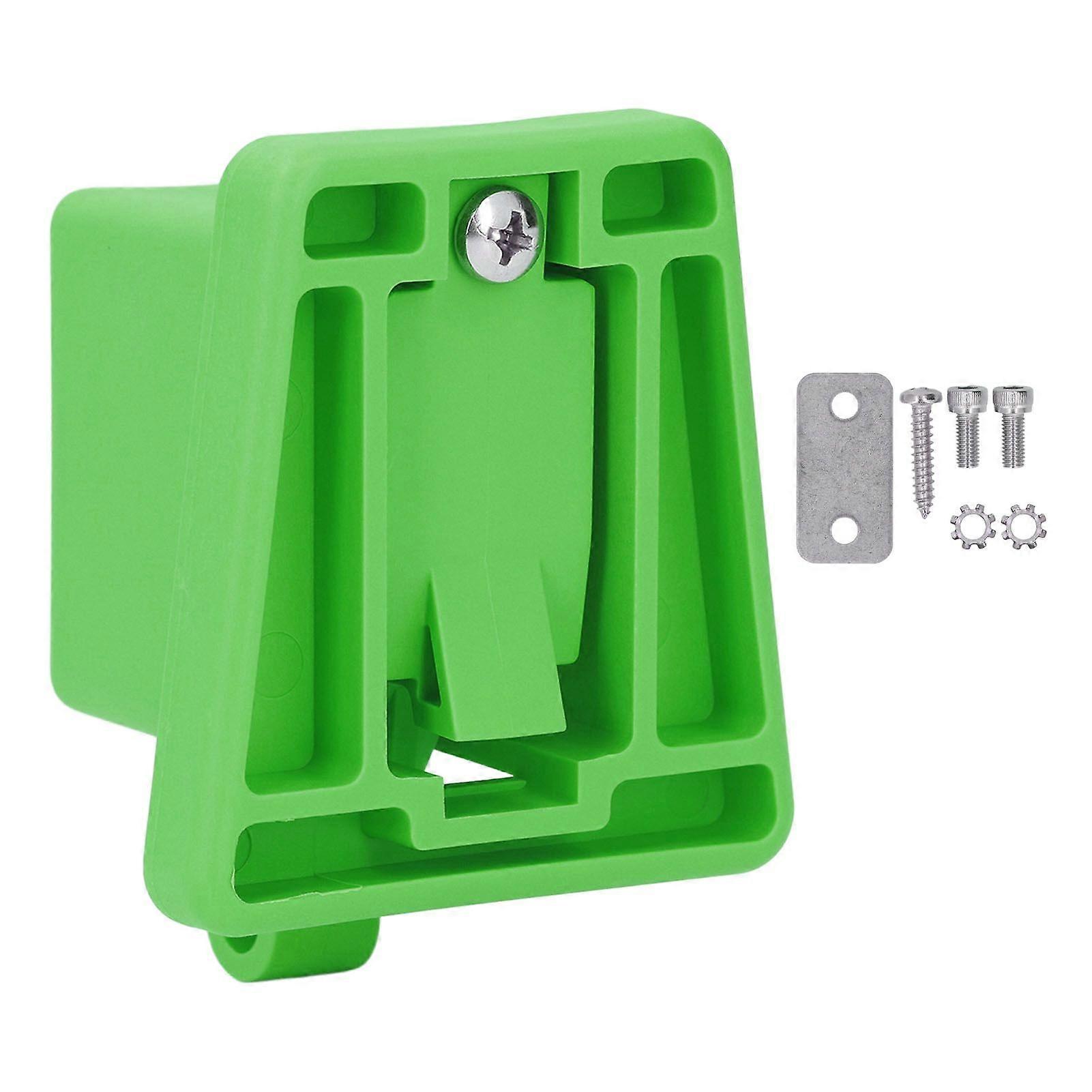 Bike Front Carrier Block Reinforced PA66 Fiberglass Front Carrier Adapter Bag Bracket for Brompton Folding Bike Cycling Part GreenYMQX)