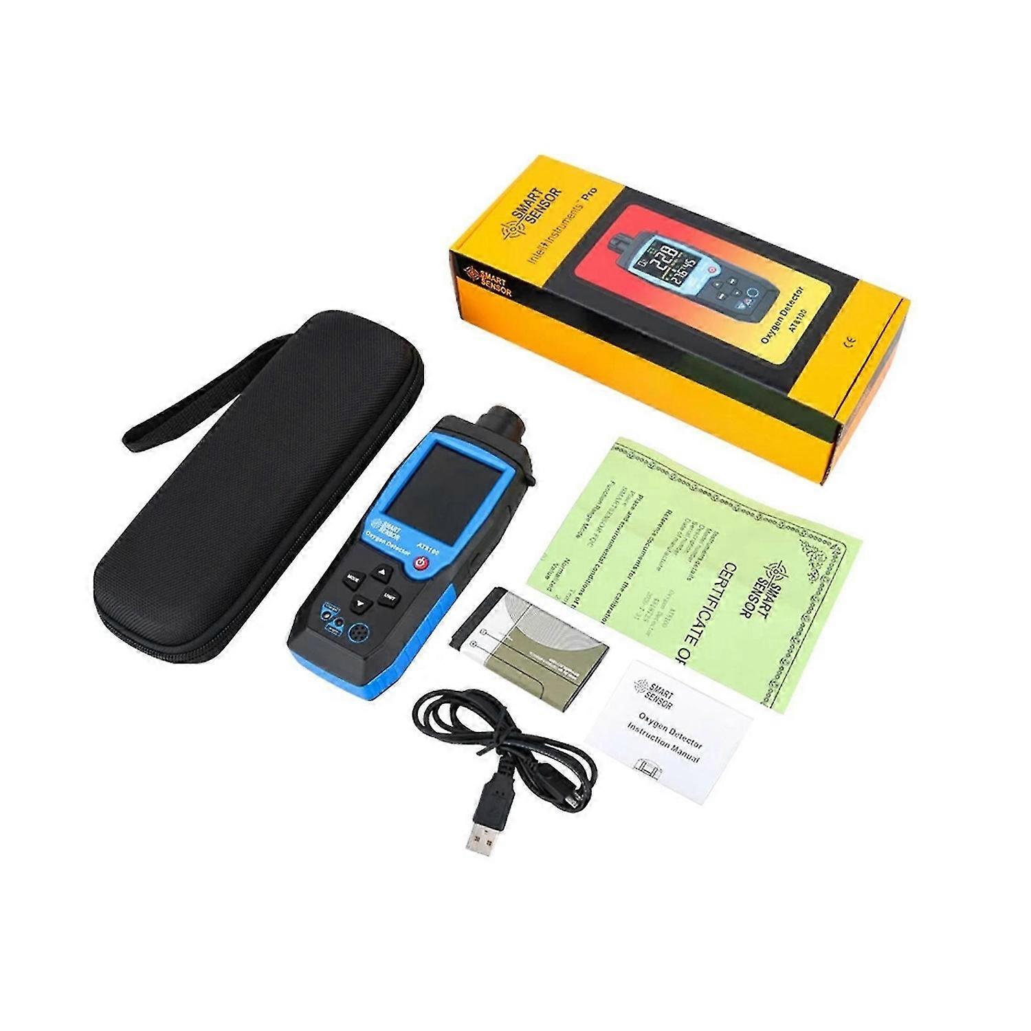 Handheld Prefession Accurate Digital Oxygen Detector Rechargeable O2 Tester