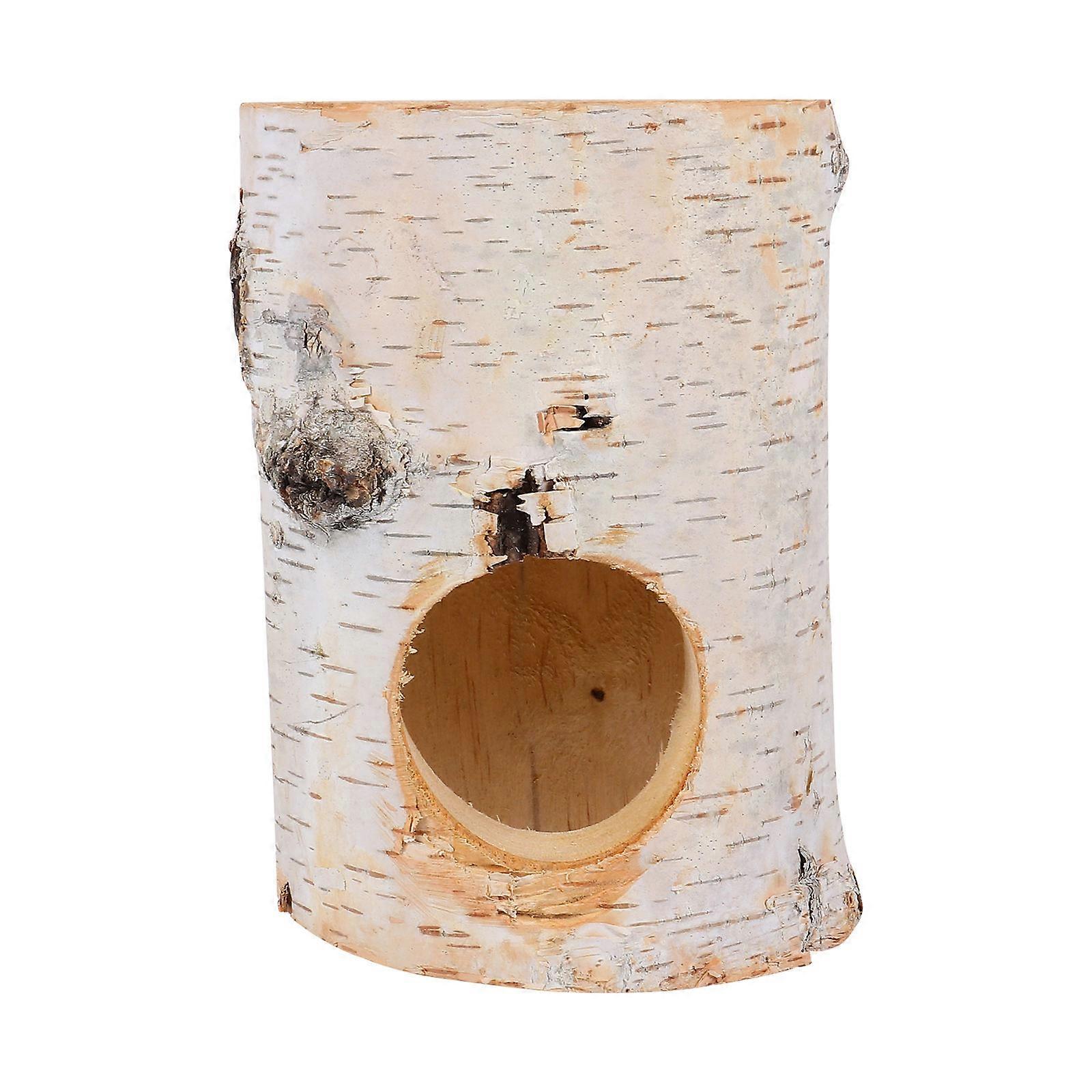 Creative Hamster Cave Shelter with Strong Composite Material for Pet Use in Light Yellow Color