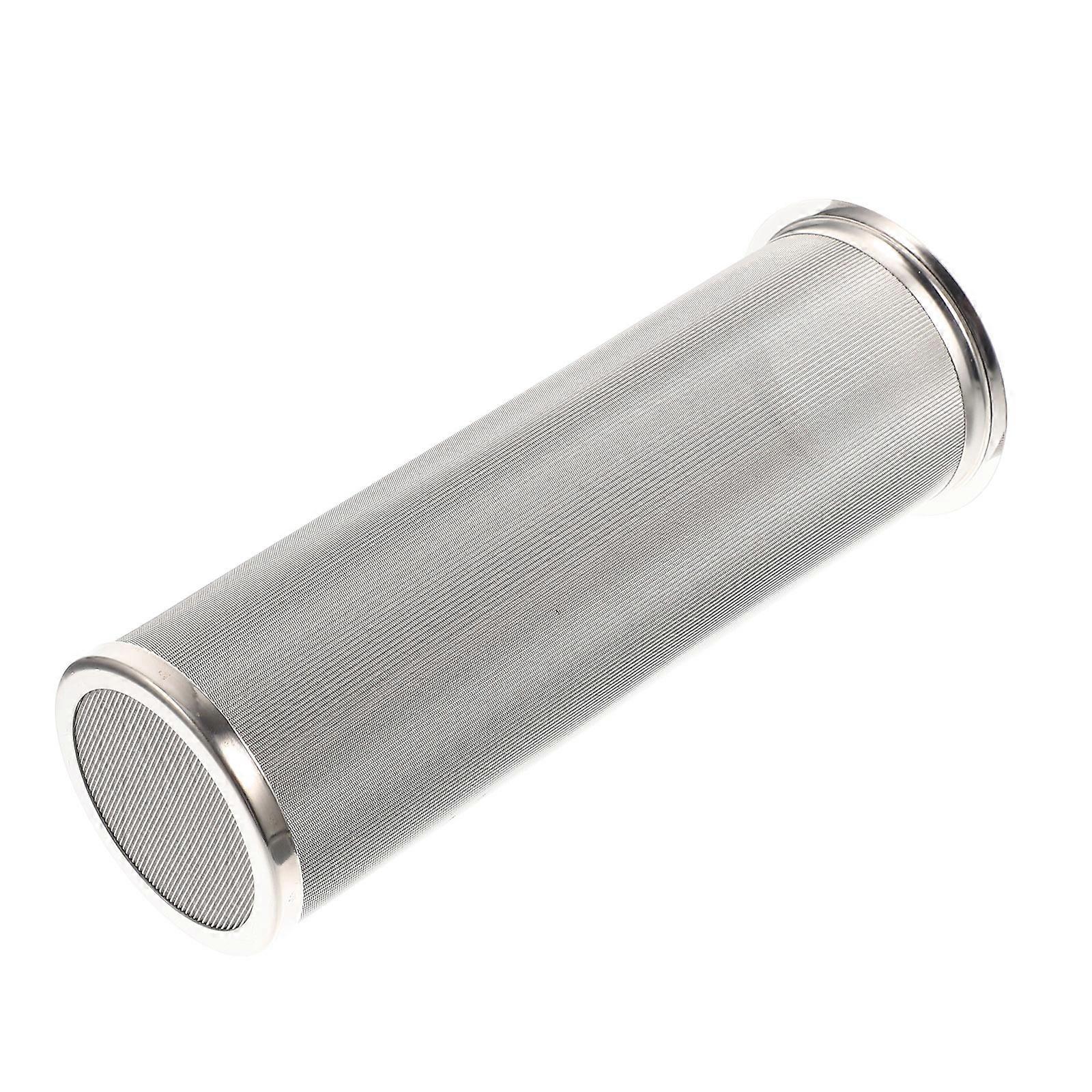 Cold Coffee Filter Reusable Coffee Infuser For Long-Term Brewing Silver 8.1x21cm Precision Filtering 1Set