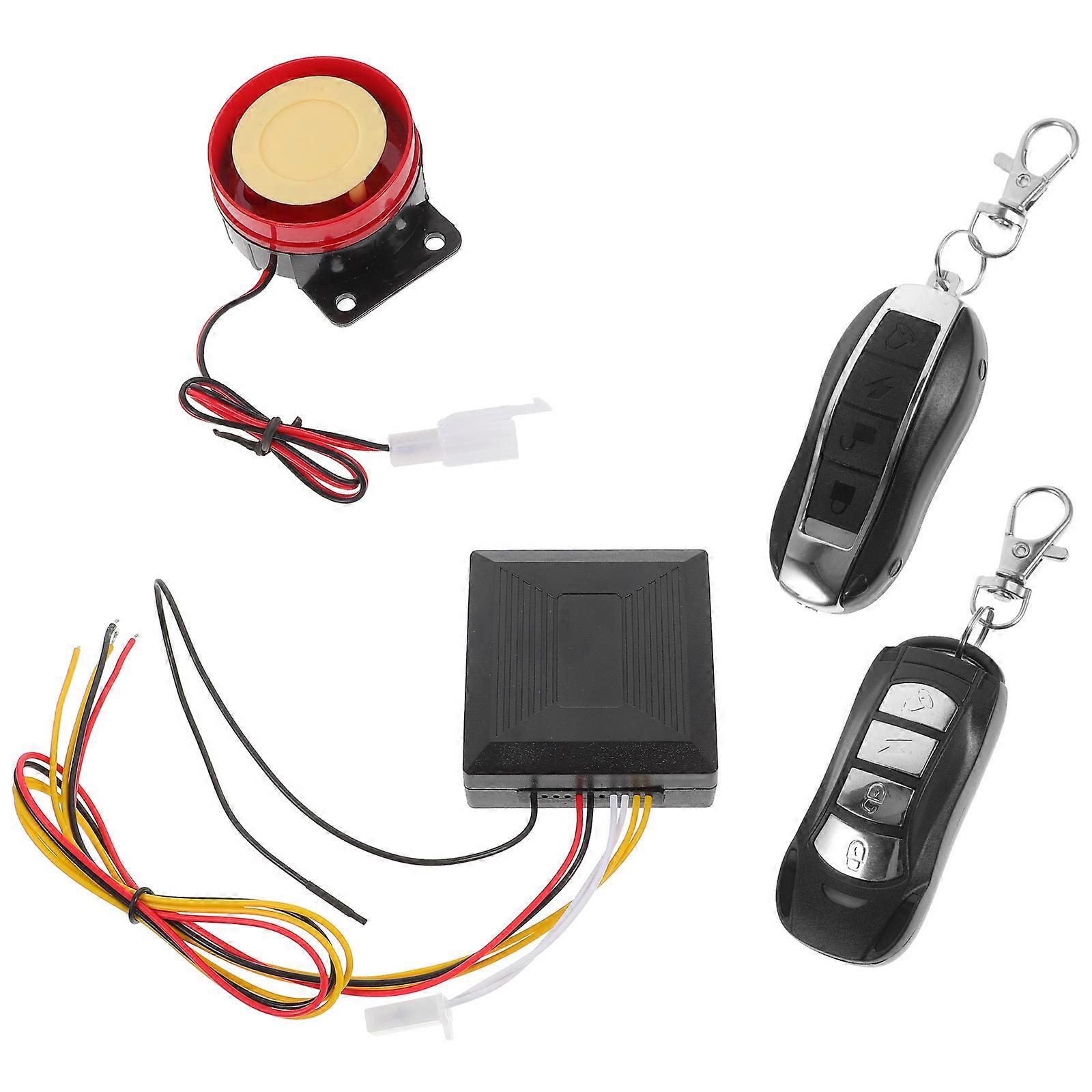 Security Protection Motorcycle Part With Remote Start For Scooter 3×2.6×1in 1Set
