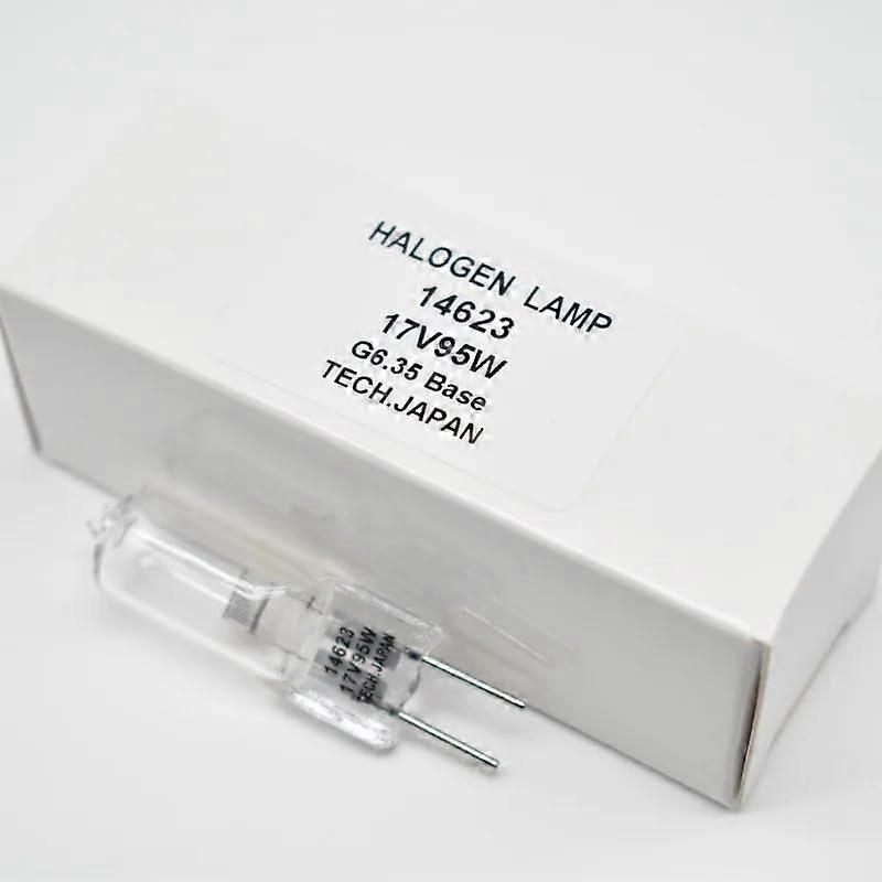 14623 17 V 95 W G6.35 Doublepin Quartz Halogen Lamp, Treatment Light for Dental Chairs (3 pieces)
