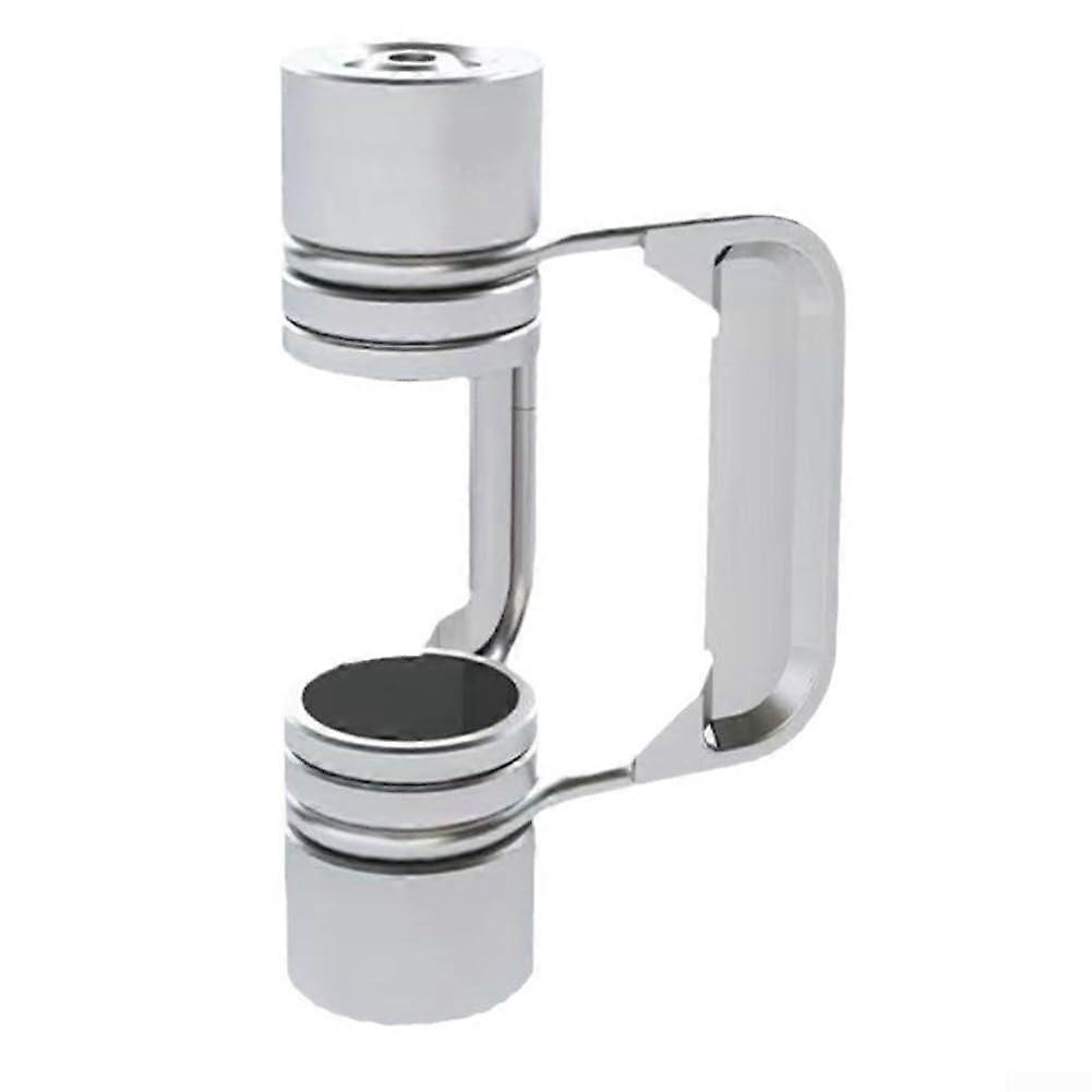 Robust stainless steel table bracket, clamp holder, for IGT camping light stand, outdoor lantern support, desk mount with mounting hardware