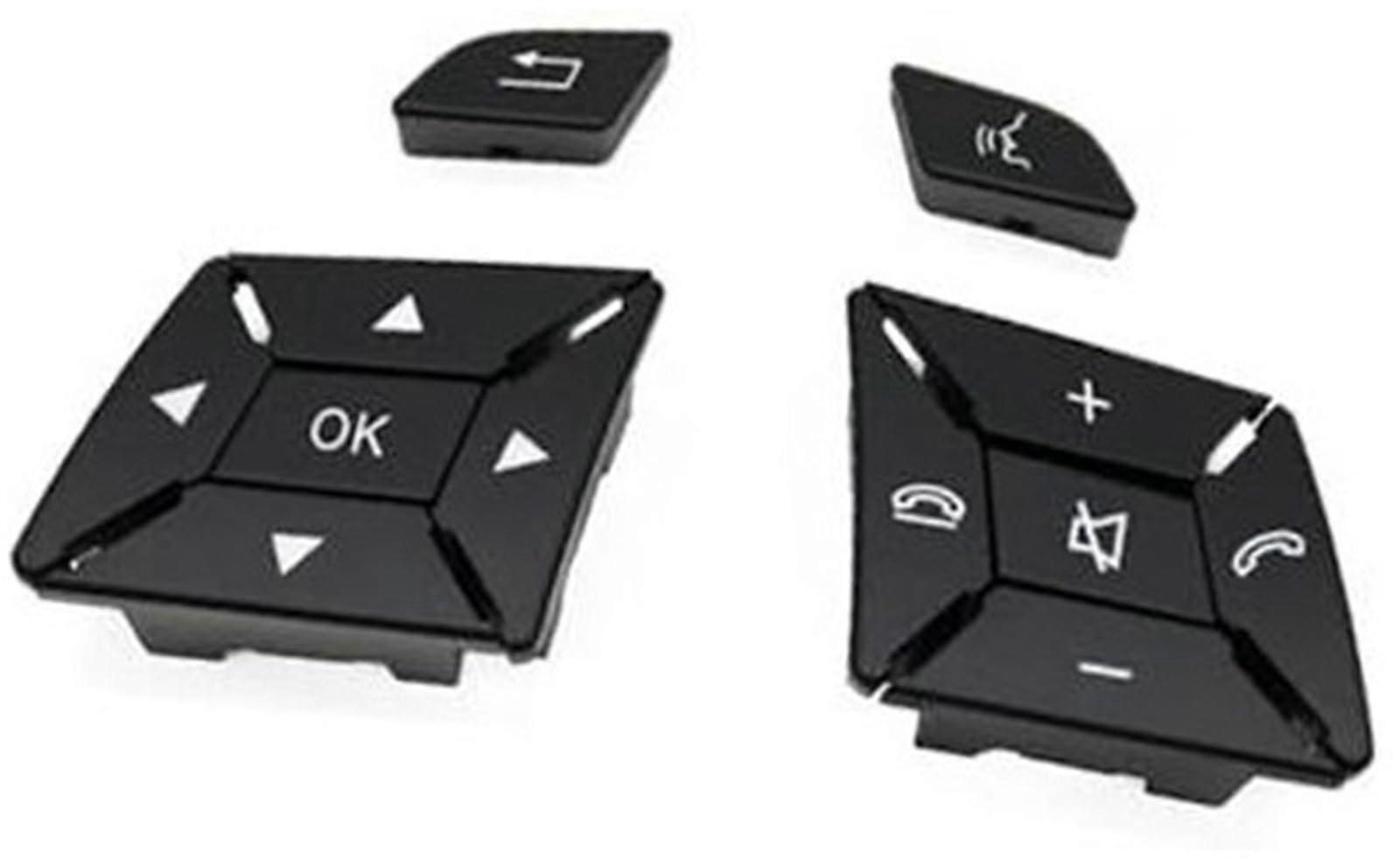 For CEA GLKClass (left and right) W204 cover for the steering control switch (black)