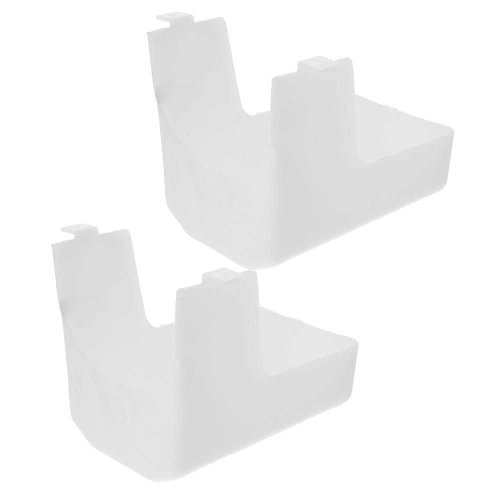 2pcs Range Hood Light Lens Cover Plastic Range Hood Lampshade Replacement Parts Compatible With Kenmore 8714000100 58714000101