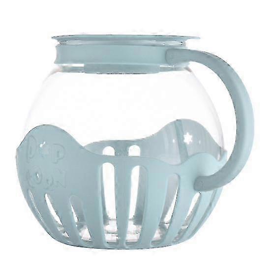 3-in-1 Glass Microwave Popcorn Popper Jar with Silicone Lid - BPA-Free, High-Temp Resistant Tool for Easy Family Party Snack Making