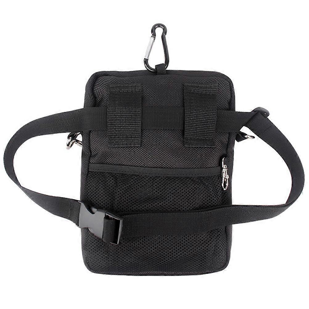 Nurse Fanny Pack Black Nylon with Quick Access Pockets for Storage