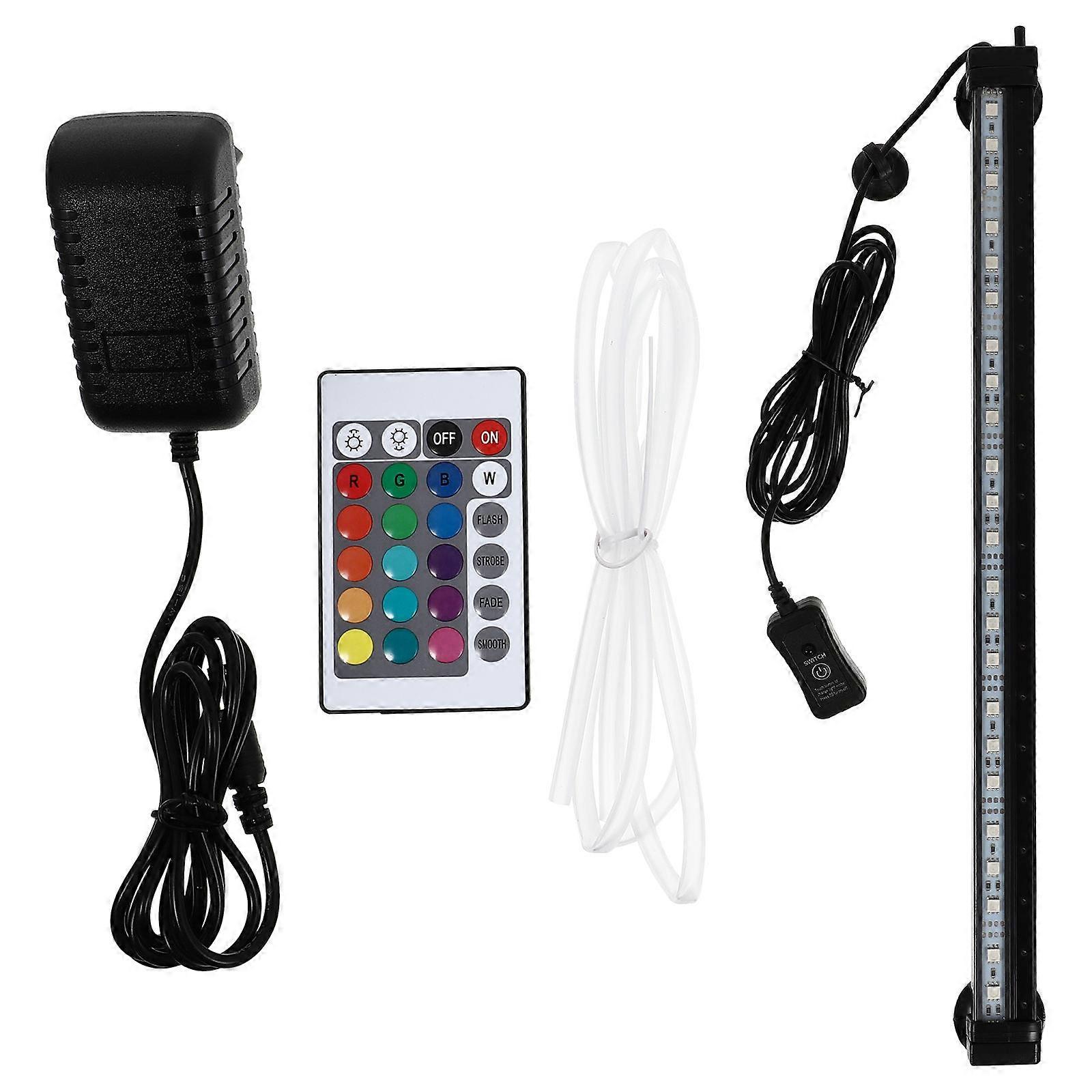 Oświetlenie LED do akwarium Akwarium Światło bąbelkowe Lampa LED do akwarium Certyfikat IP68 Oświetlenie RGB 1 zestaw
