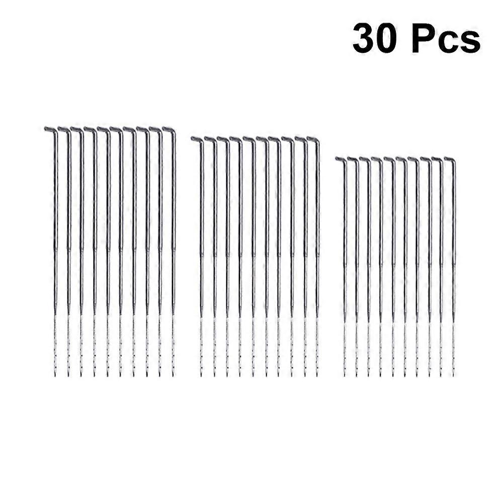 Felt Needle Accessories Ergonomic Design Diy Craft Wool Felt Tool For Embroidery Beginners 30Pcs