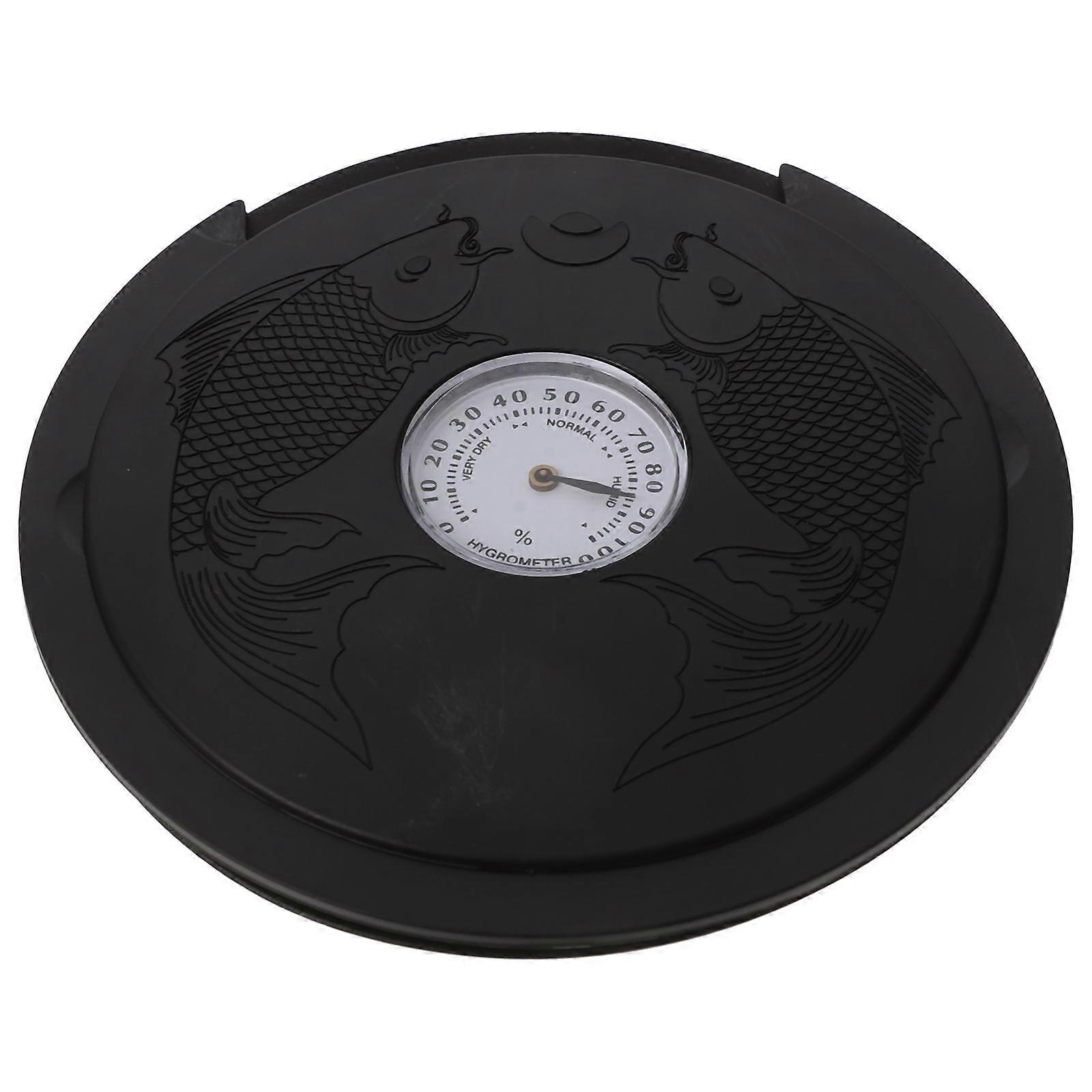 Gitarr Sound Hole Cover Luftfuktare Folk Akustisk Tillförsel Akustisk gitarr luftfuktare med hygrometer