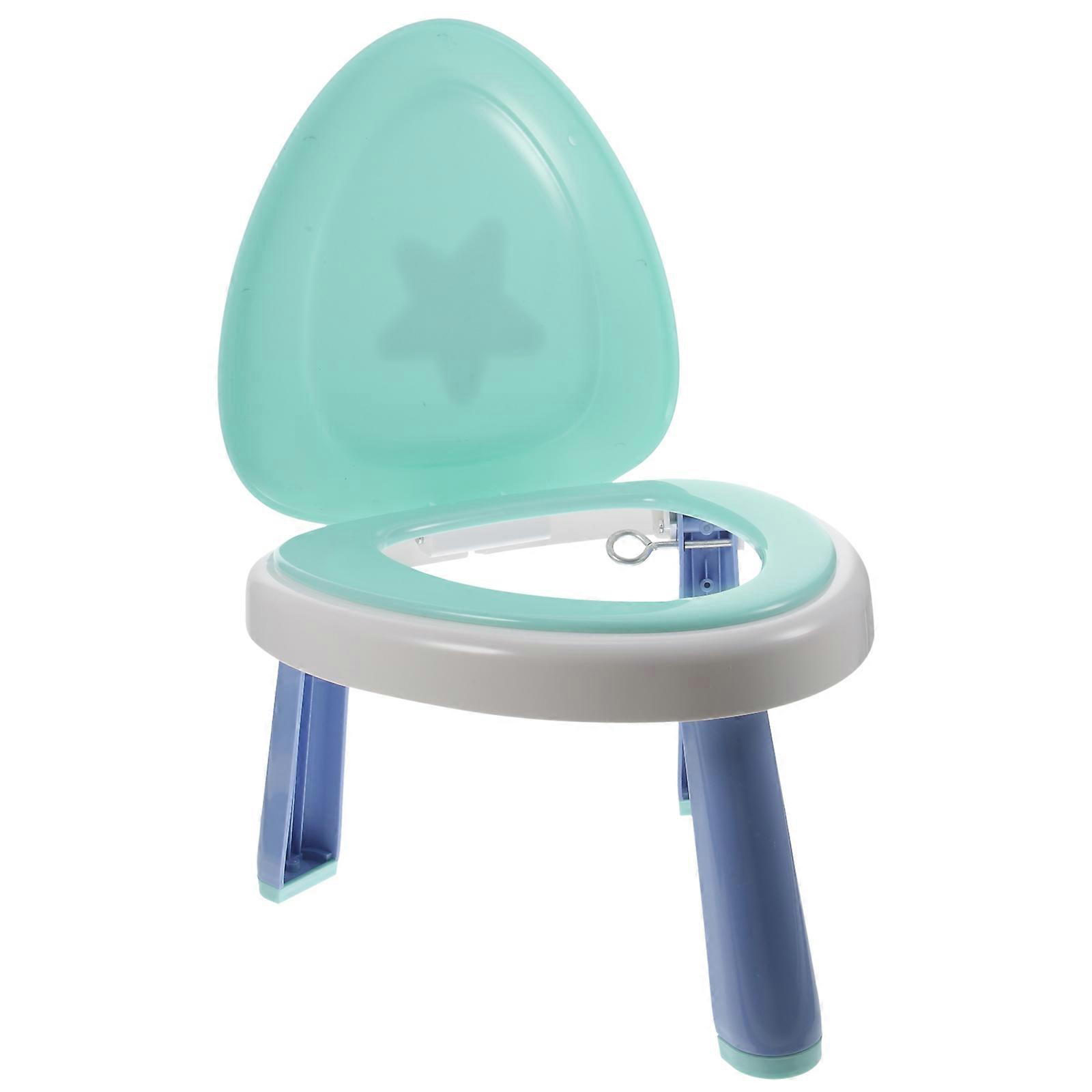 Portable Folding Potty Chair for Indoor Outdoor Use – Lightweight Travel Toilet for Boys, Compact Design, Safe Odor Free Material for Home and Car Use