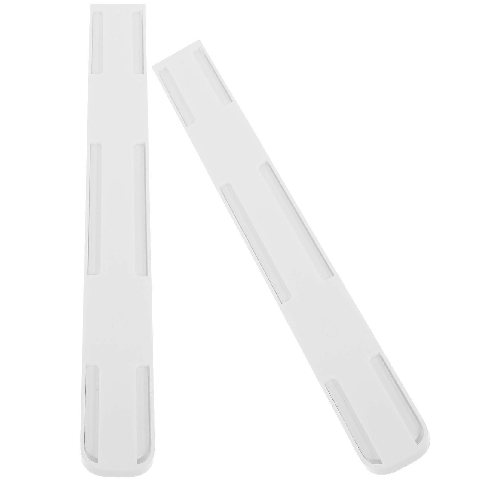 Drawer Tracks Rails Kit 2Pcs Draw Rail Replacements HIPS Material For Kitchen Organization Smooth Operation