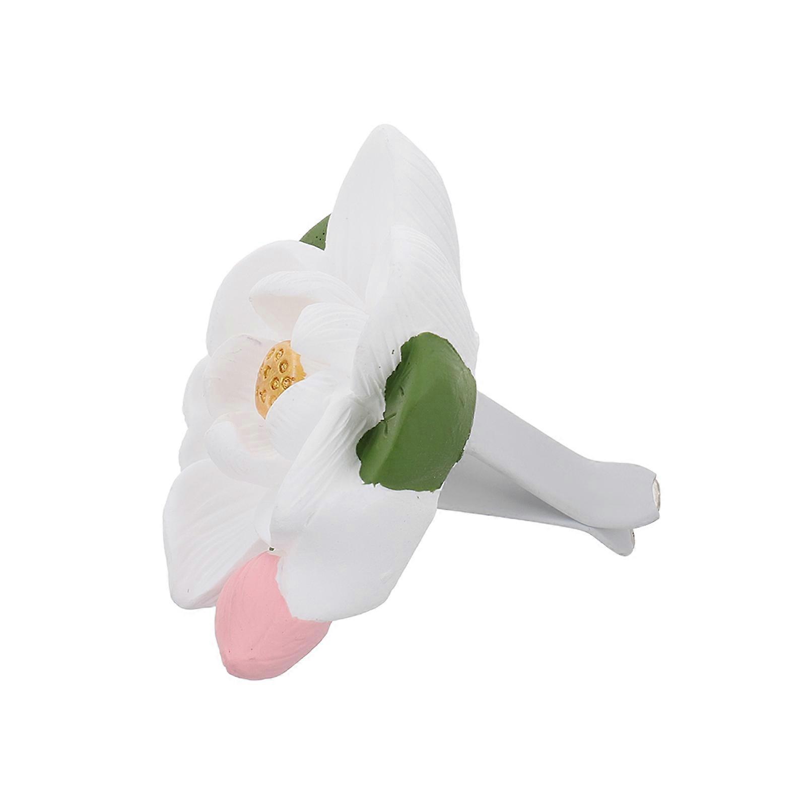 Aromatherapy Diffuser Car Aroma Diffuser Plaster Air Freshener Lotus Flower Long-Lasting Car Decor for Women Driving Experience 1Pack