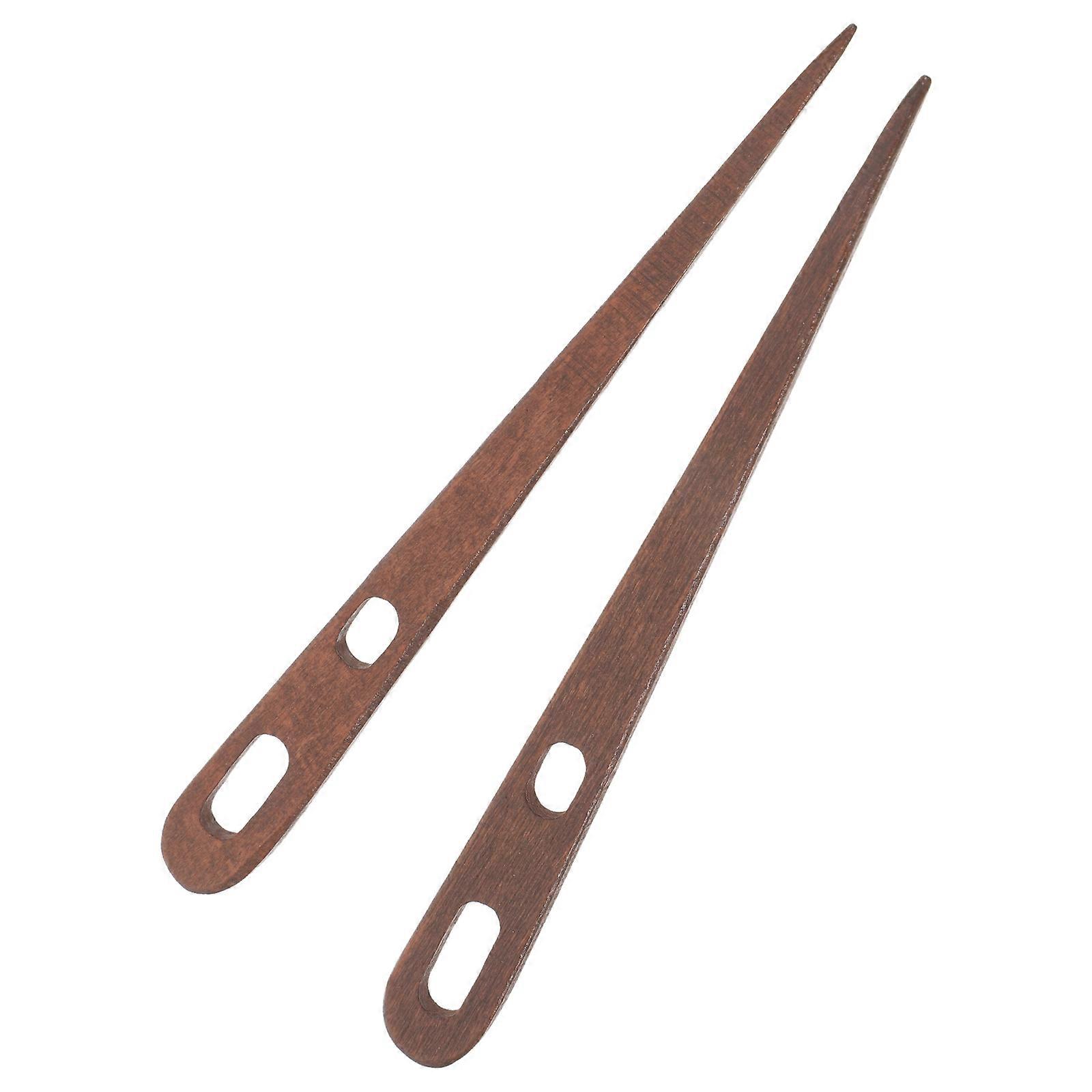 Handcrafted Wooden Tapestry Needle for Knitting with Large Eye Design and Durable Build Multi