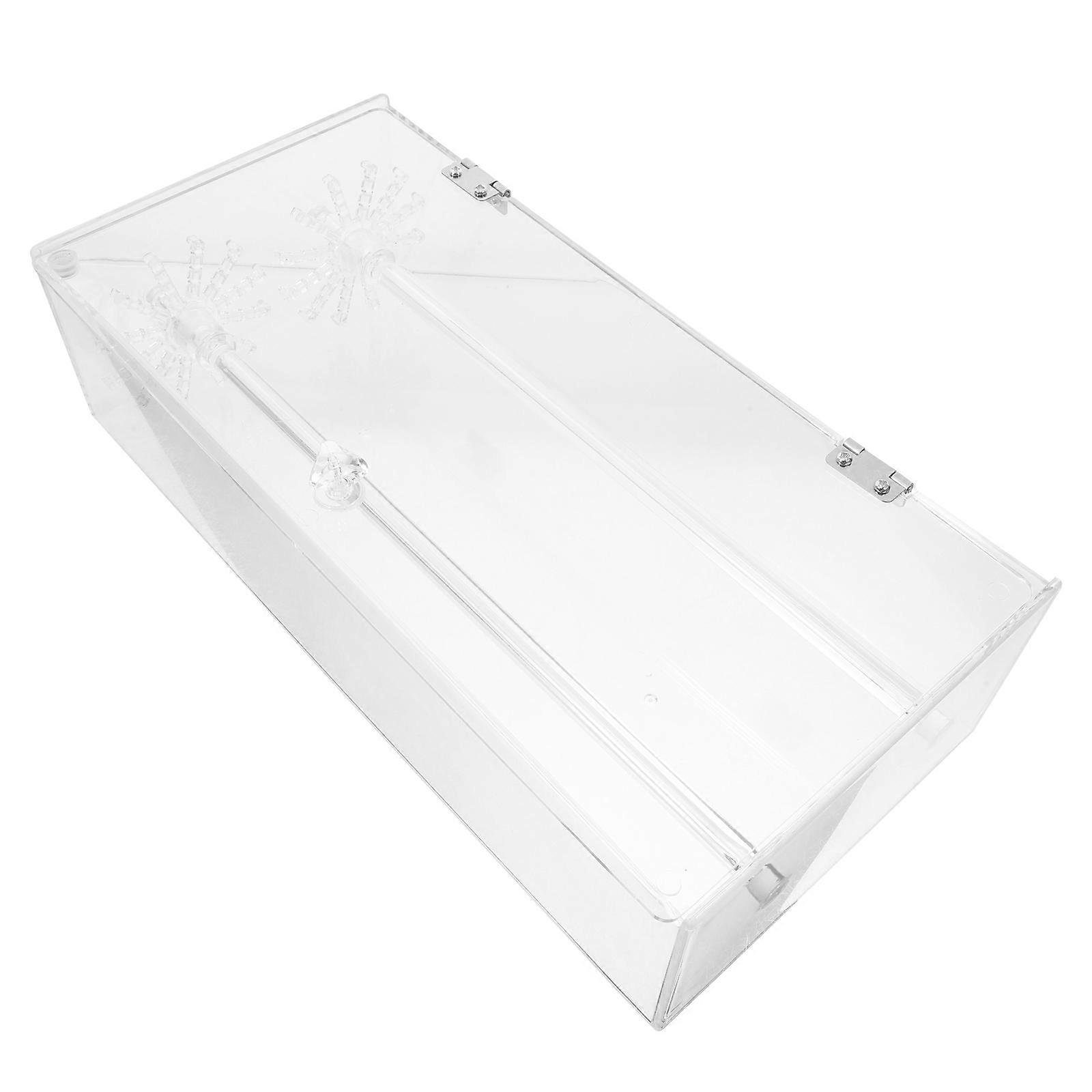 Rotatable Clear Plastic Jewelry Organizer for Home with Multifunctional Design Ideal for Travel