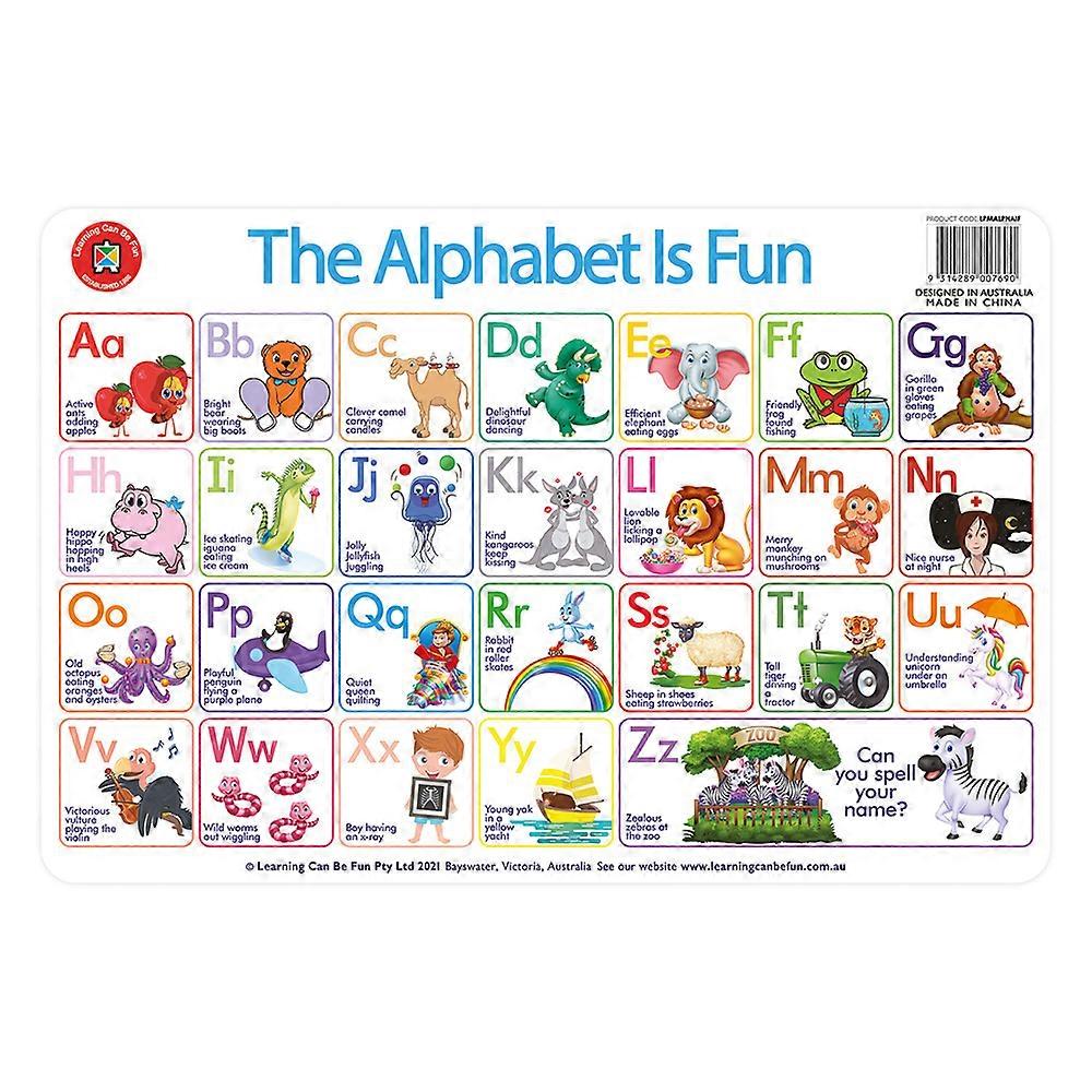 Alphabet is Fun Placemat