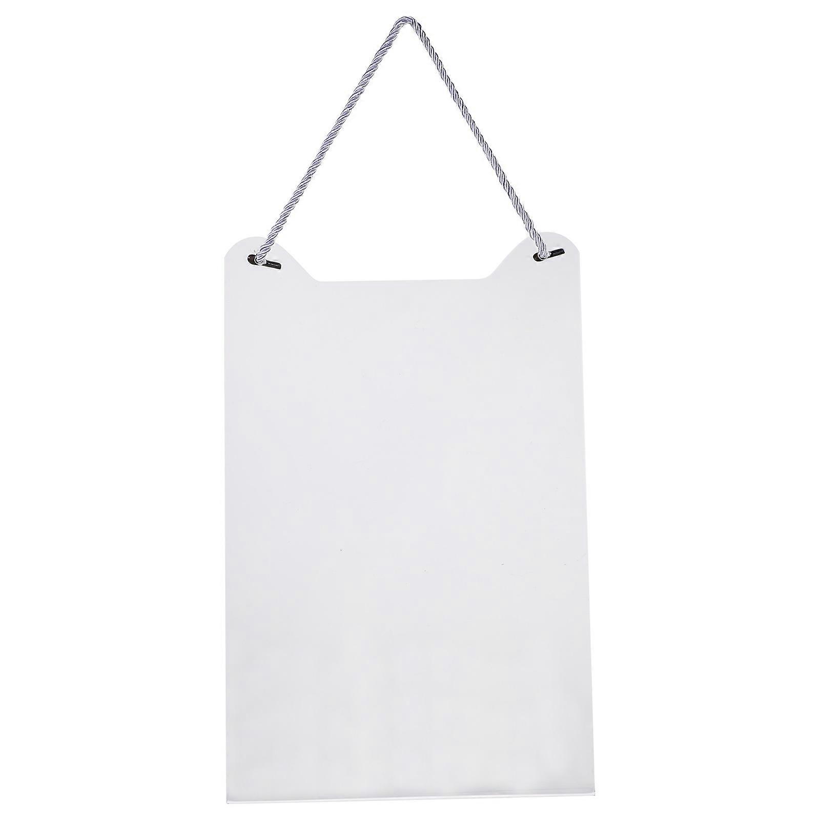 Acrylic Hanging Price Tag Holder Transparent Display Stand for Shops Malls Advertising Sign Poster Label Easy Take Down Design