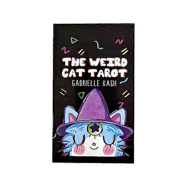 The Weird Cat Oracle Tarot Card Divination Cards