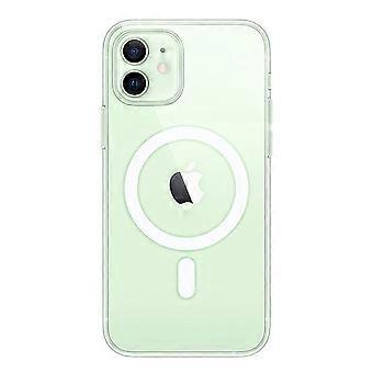 Transparent Magnetic Cover for iPhone 11 Pro 5.8 inch TPU+PC Hybrid Case