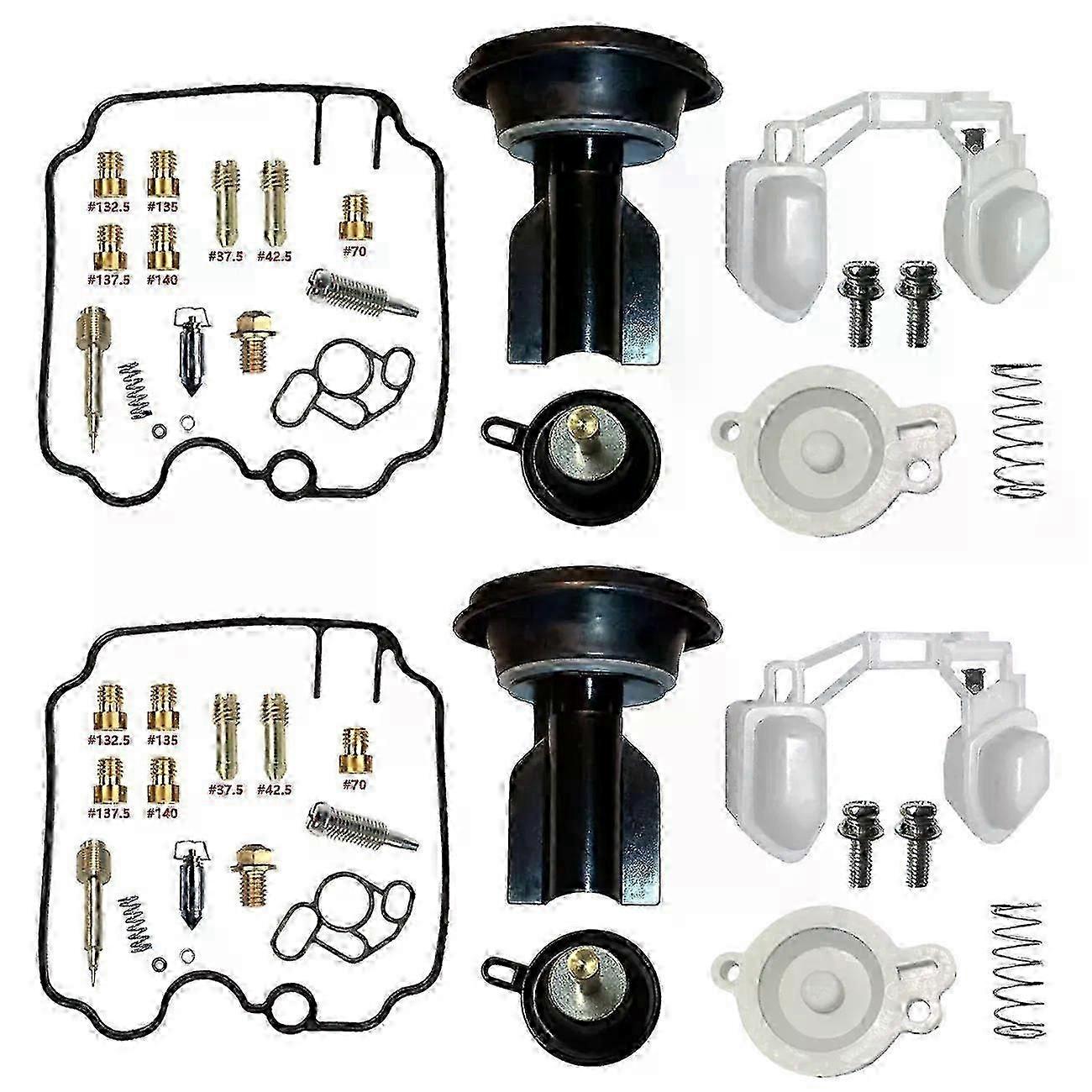 600 750 900 Carburetor Kit Float Aircut Diaphragm Rebuild Parts