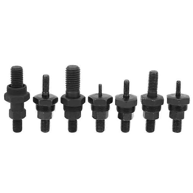 7Pcs M3/M4/M5/M6/M8/M10/M12 Rivet Nut Gun Head Handheld High Speed Steel Equipment Tools