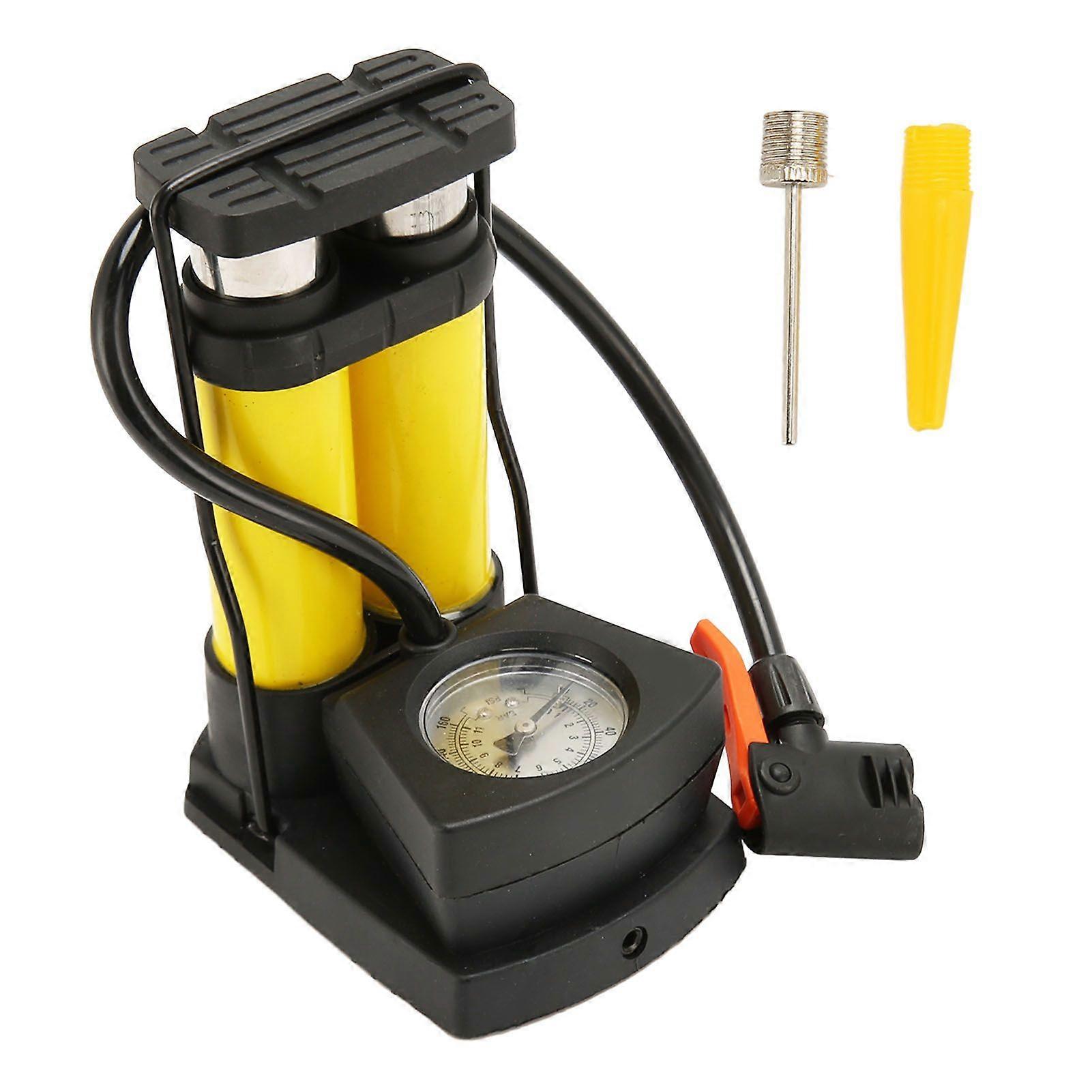 portable tire inflator for bike and car fast efficient