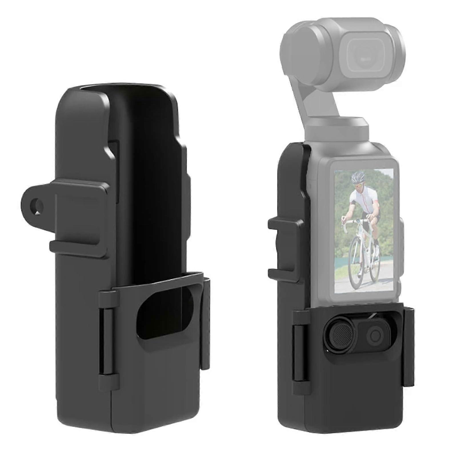 Extended Adapter Holder for DJI Osmo Pocket 3, Compatible with Microphones, Tripods, Selfie Sticks, and Bicycle Mounts