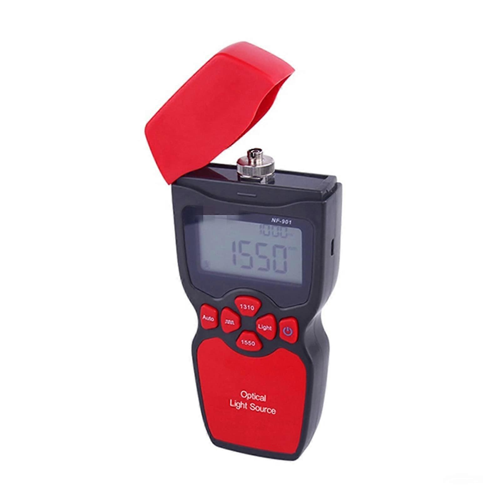 Network Cable Tester Optical Light Source for Digital Handheld 1310/1550nm FC/SC/ST Multifunction Interface Home Repair F-901