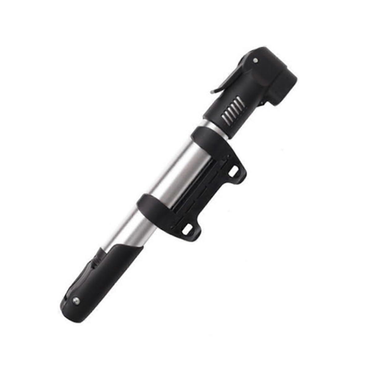 Mini Portable High-Performance Air Pump, Ergonomic Non-Slip Handle, Lightweight Plastic Design for Bicycles with Mounting Bracket