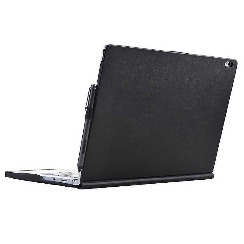 Deformation All-inclusive lederen laptoptas