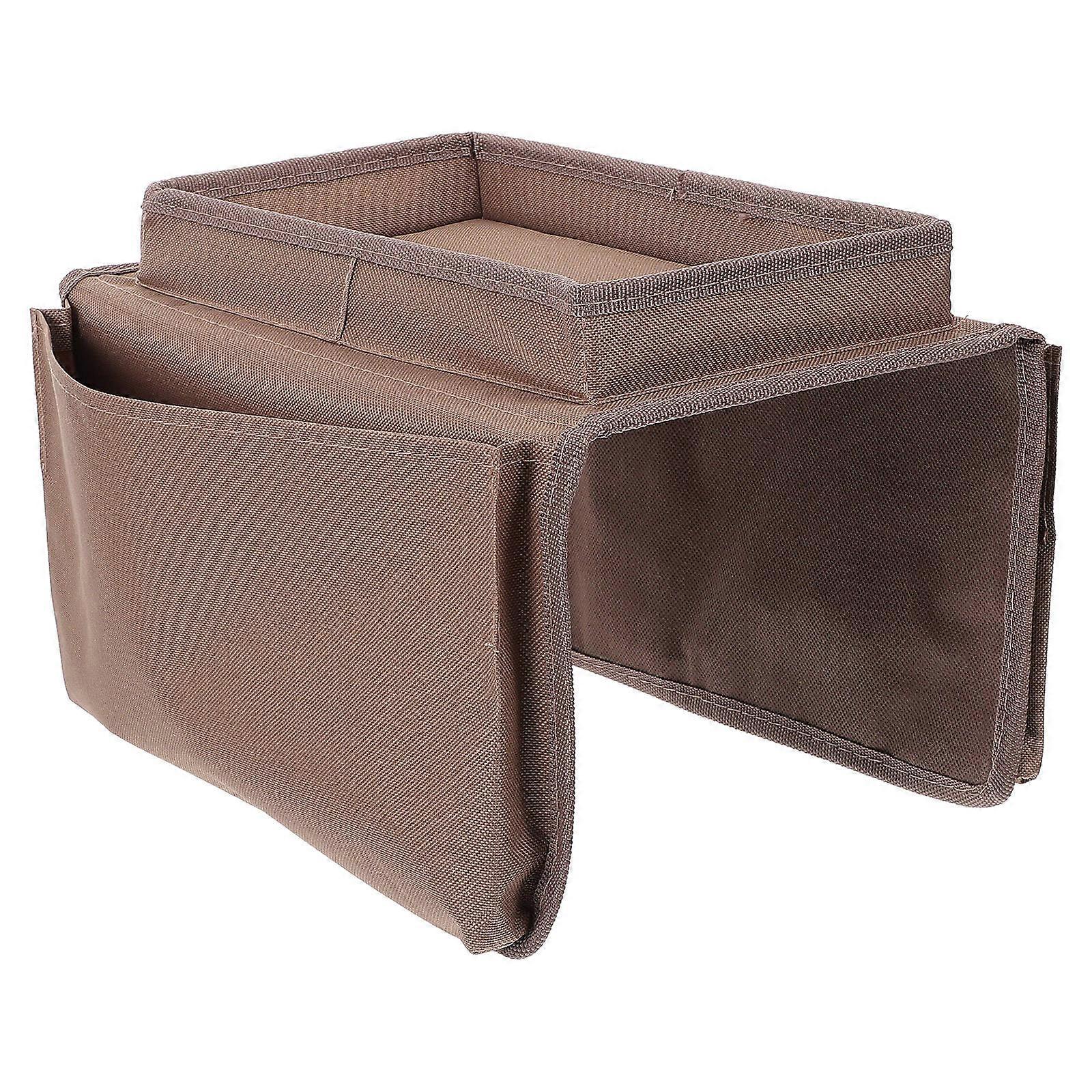 منظم مسند الذراع معلقة حقيبة تخزين تنظيم غرفة المعيشة تخزين القهوة 1 عبوة