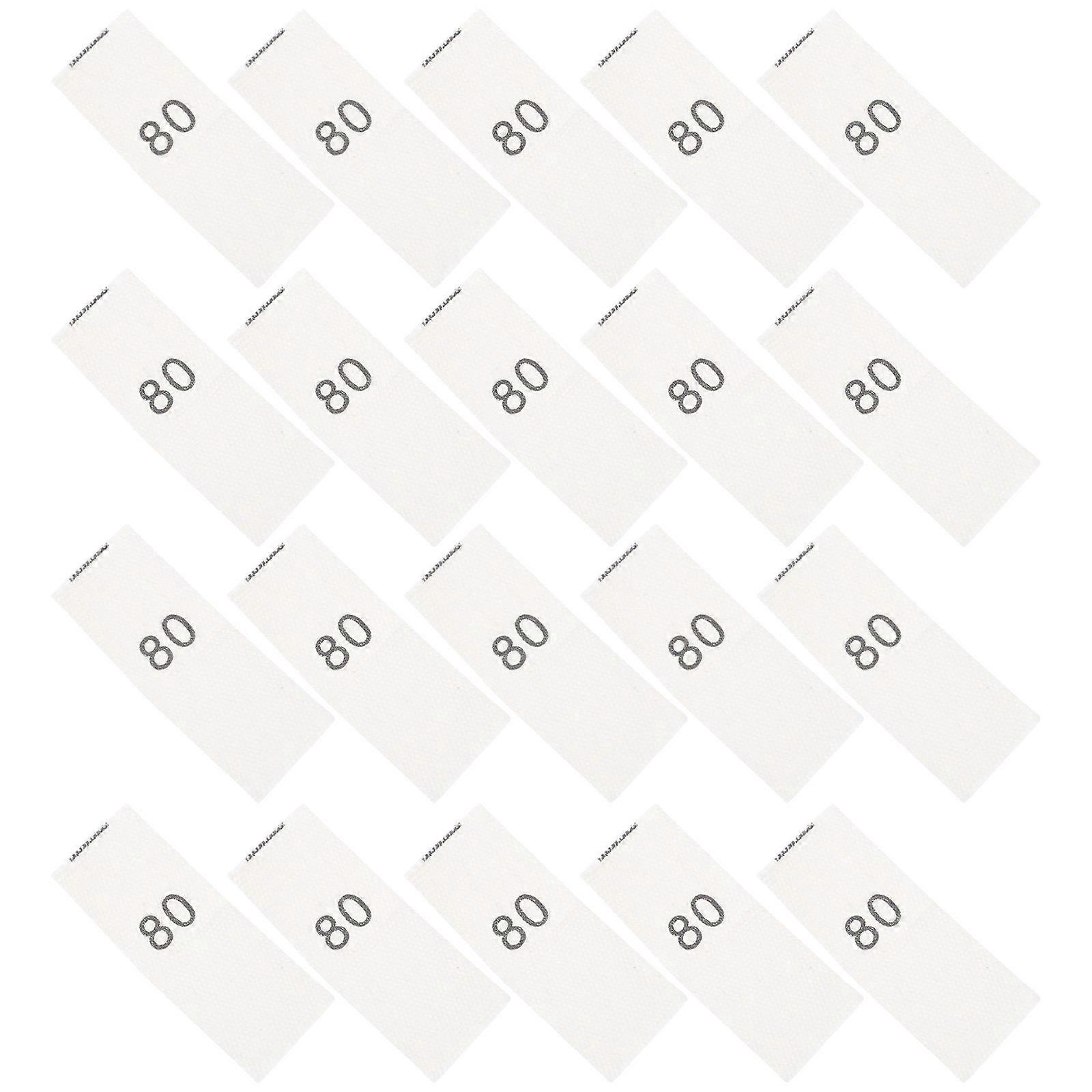 200 Pack Woven Clothing Labels for Easy Garment Identification in Schools, Daycare, and Home Use
