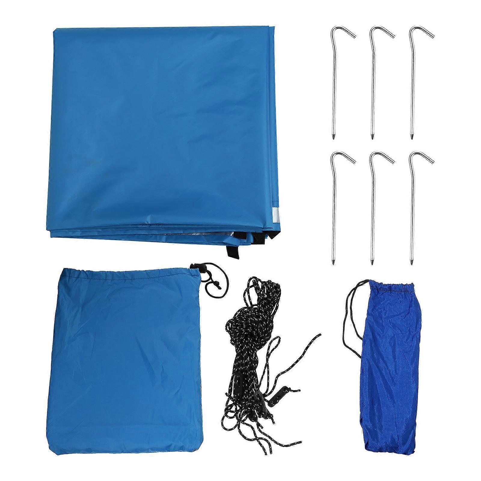 Square Picnic Mat Tarp For Family Use 300X300CM Waterproof Providing Ultraviolet Blocking 1 Set