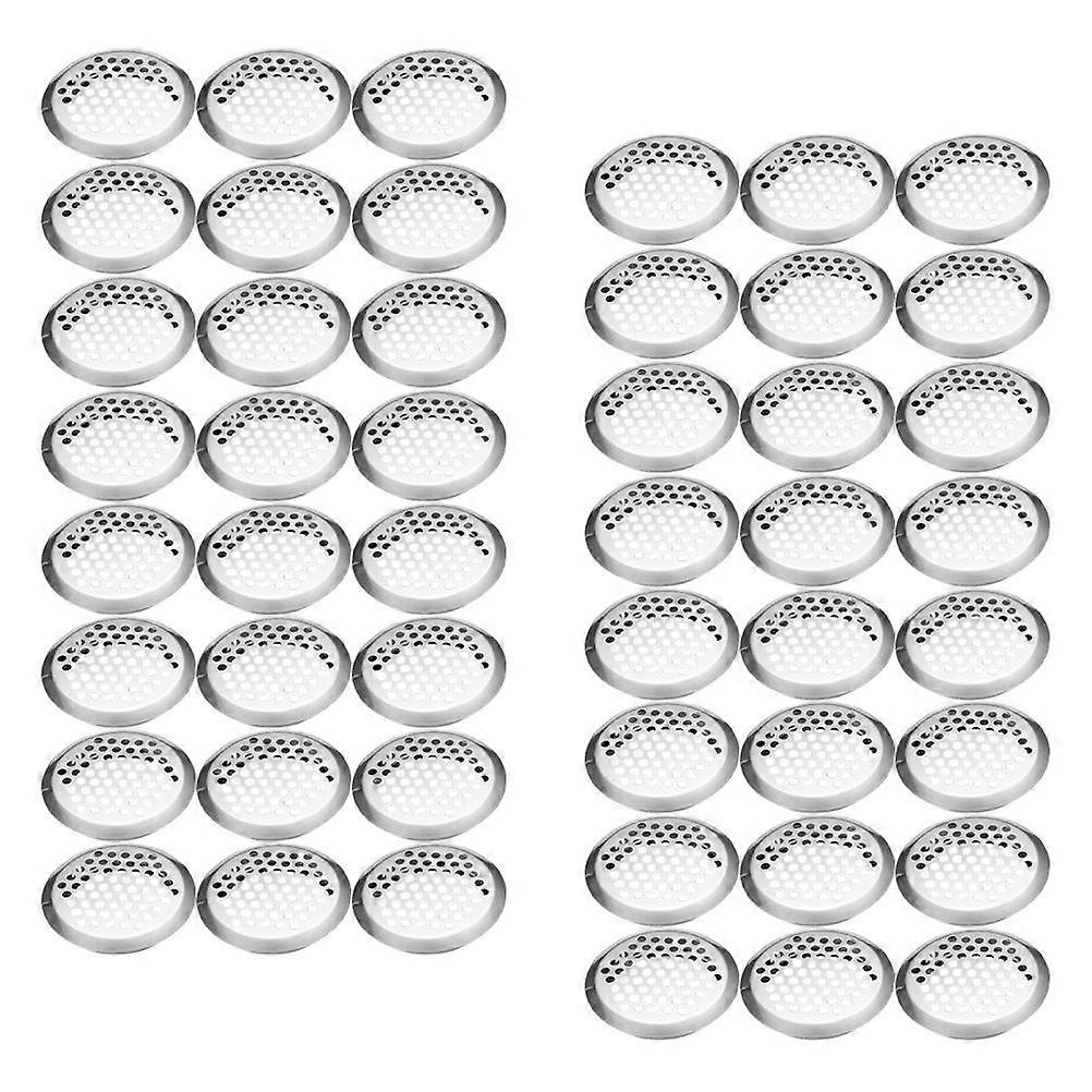 Metal Furniture Vent Hole For DIY Enthusiasts Suitable For Home Use 4.20X4.20Cm Ventilation 100Pack