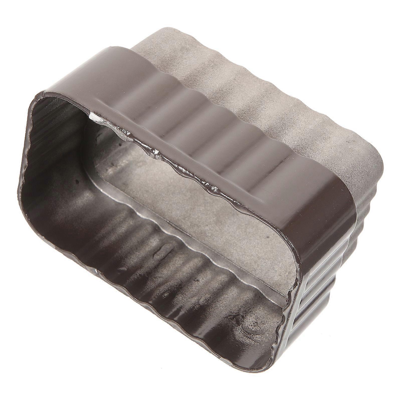 Downspout Adapter Durable Aluminum Alloy Drainage Connector for Landscaping High Capacity Stylish Design Efficient Water Flow Management