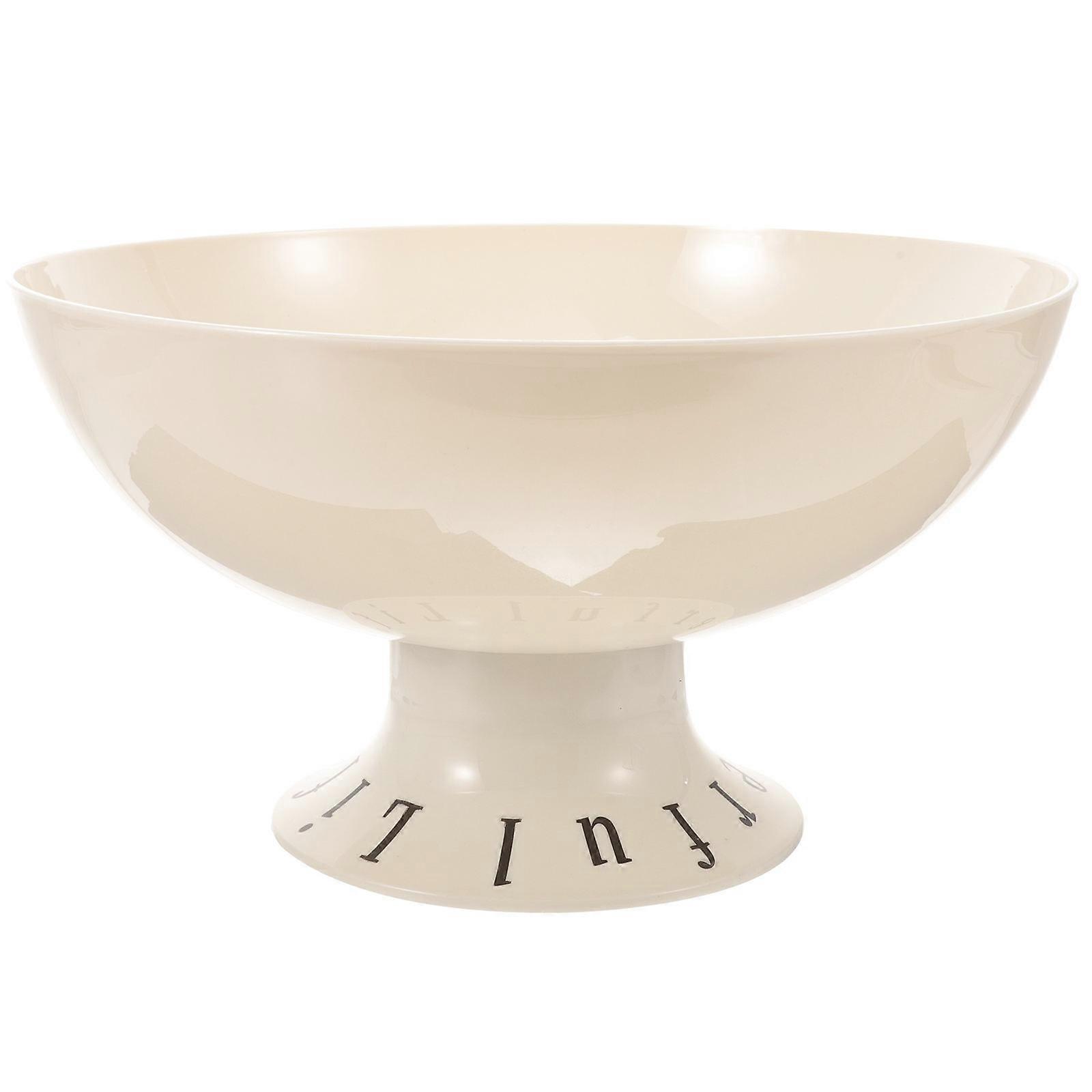 Elegant Fruit Bowl Decorative Draining Tray for Home and Party Use Serving Holder