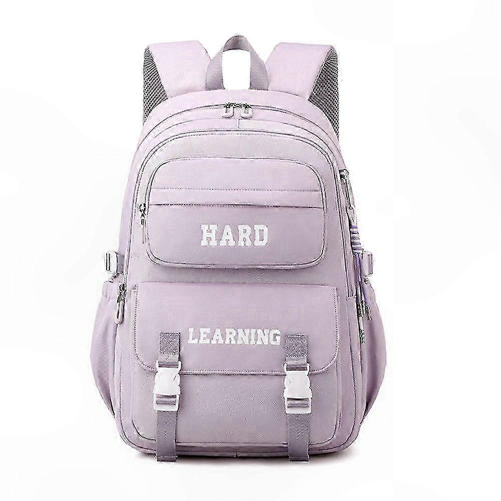 Durable Lightweight Teen Backpack with Ergonomic Design and Double Zipper